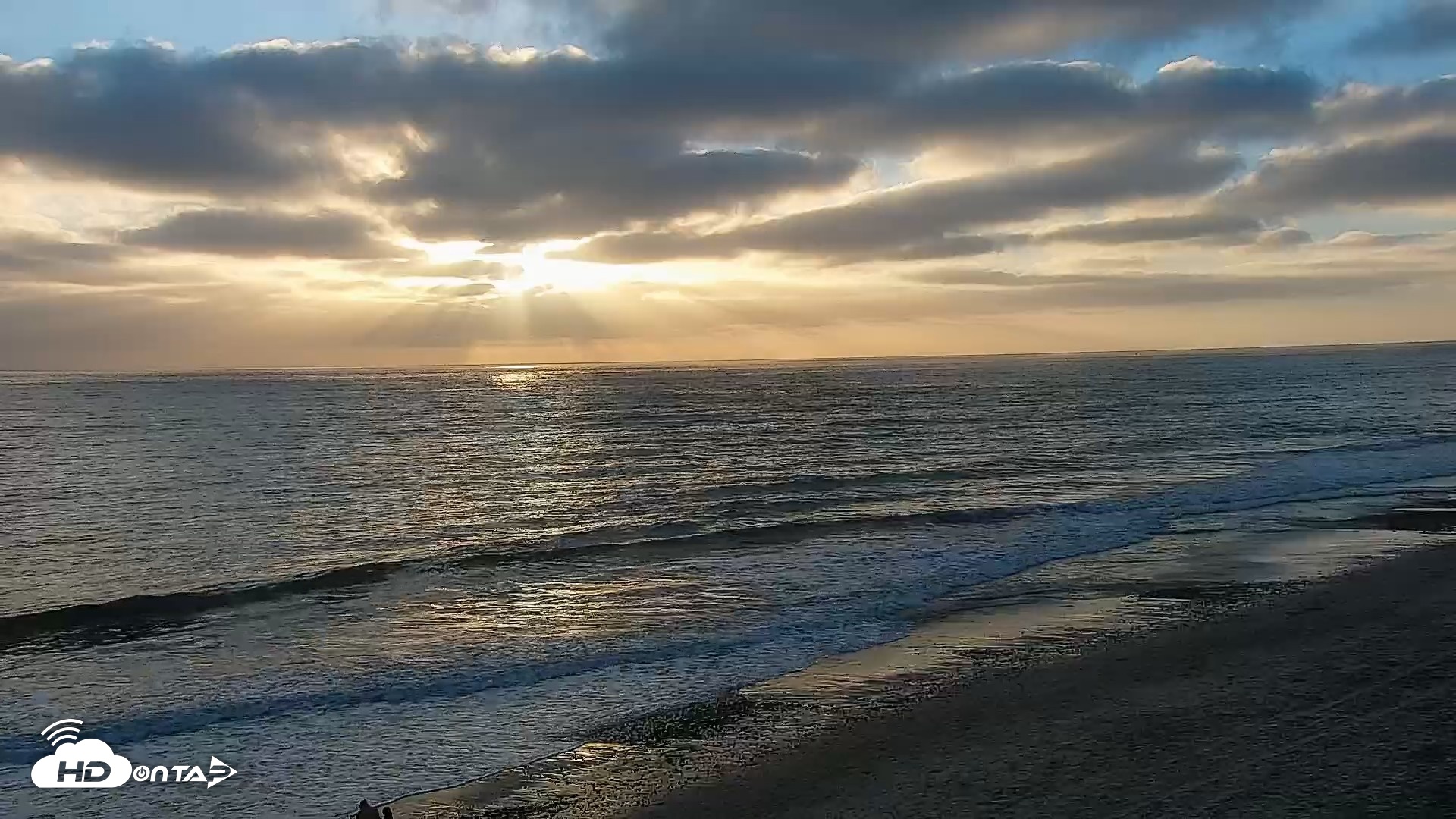 Snapshot of Carlsbad Beach Surf Live Webcam taken Sep 13, 2026, 6:33pm PDT