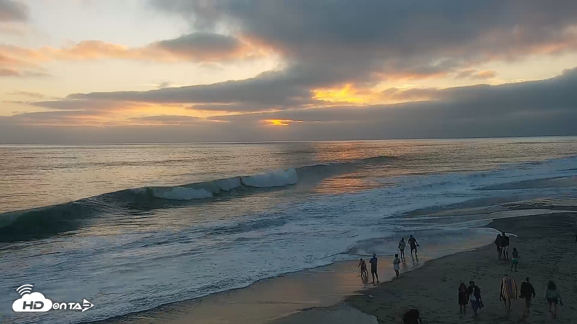 Snapshot of Carlsbad Beach Surf Live Webcam taken Jul 27, 2026, 7:43pm PDT