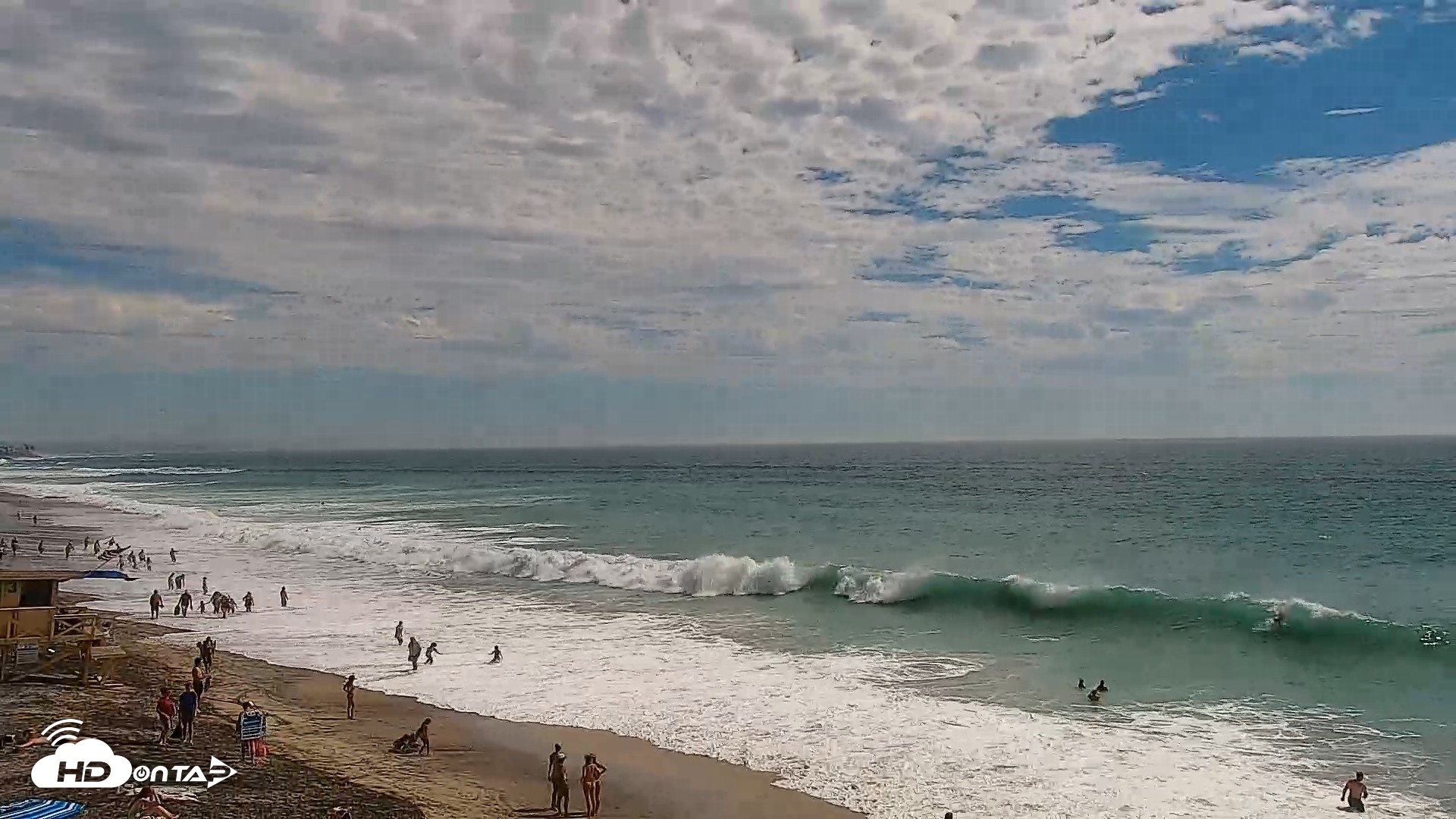Snapshot of Carlsbad Beach Surf Live Webcam taken Sep 7, 2026, 2:49pm PDT