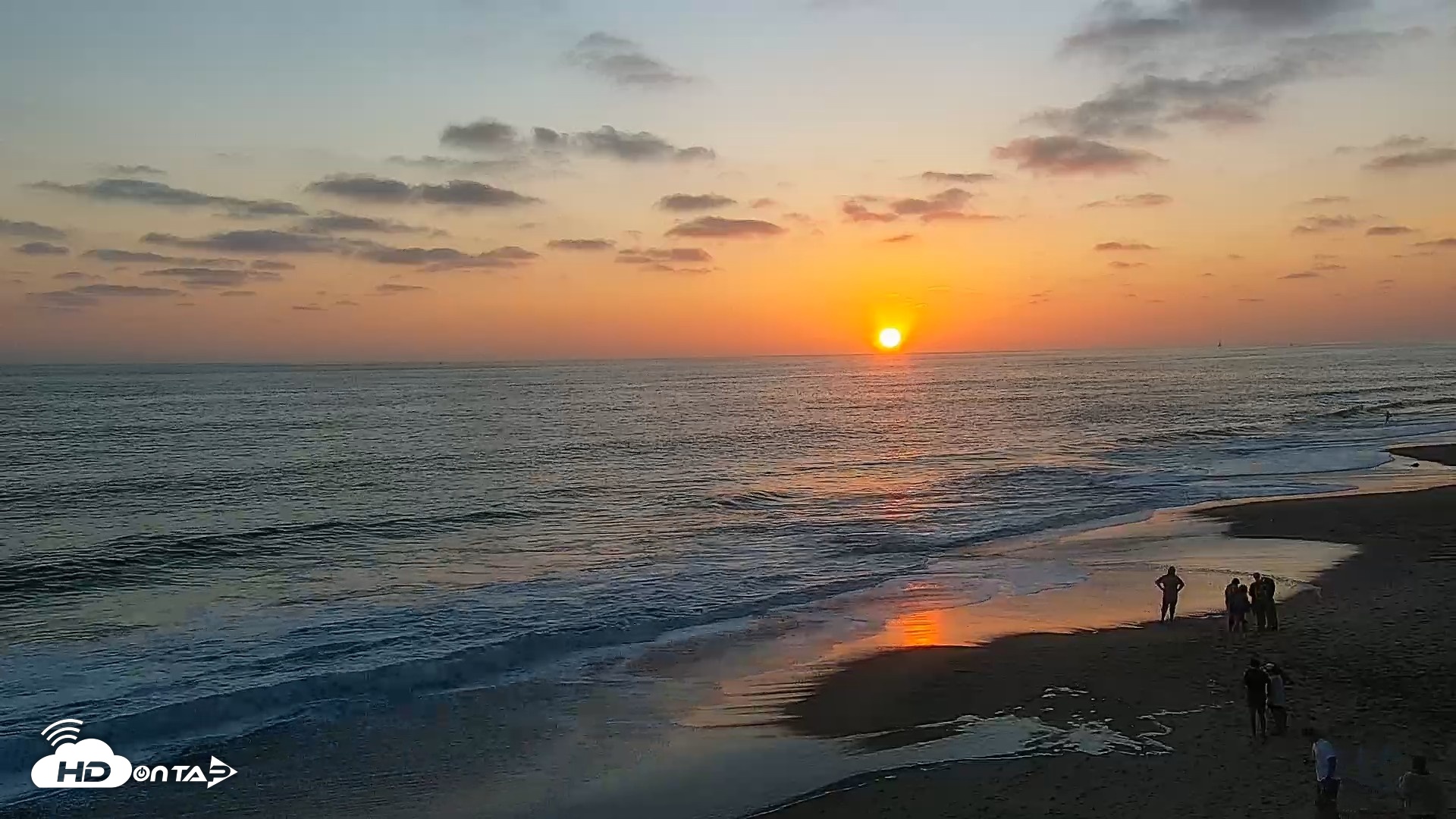 Snapshot of Carlsbad Beach Surf Live Webcam taken Jul 10, 2026, 7:57pm PDT