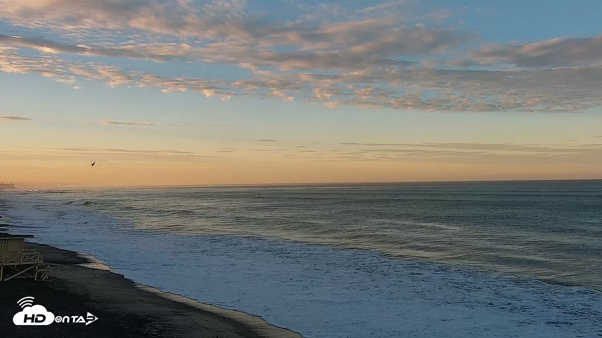 Snapshot of Carlsbad Beach Surf Live Webcam taken Sep 5, 2026, 6:55am PDT
