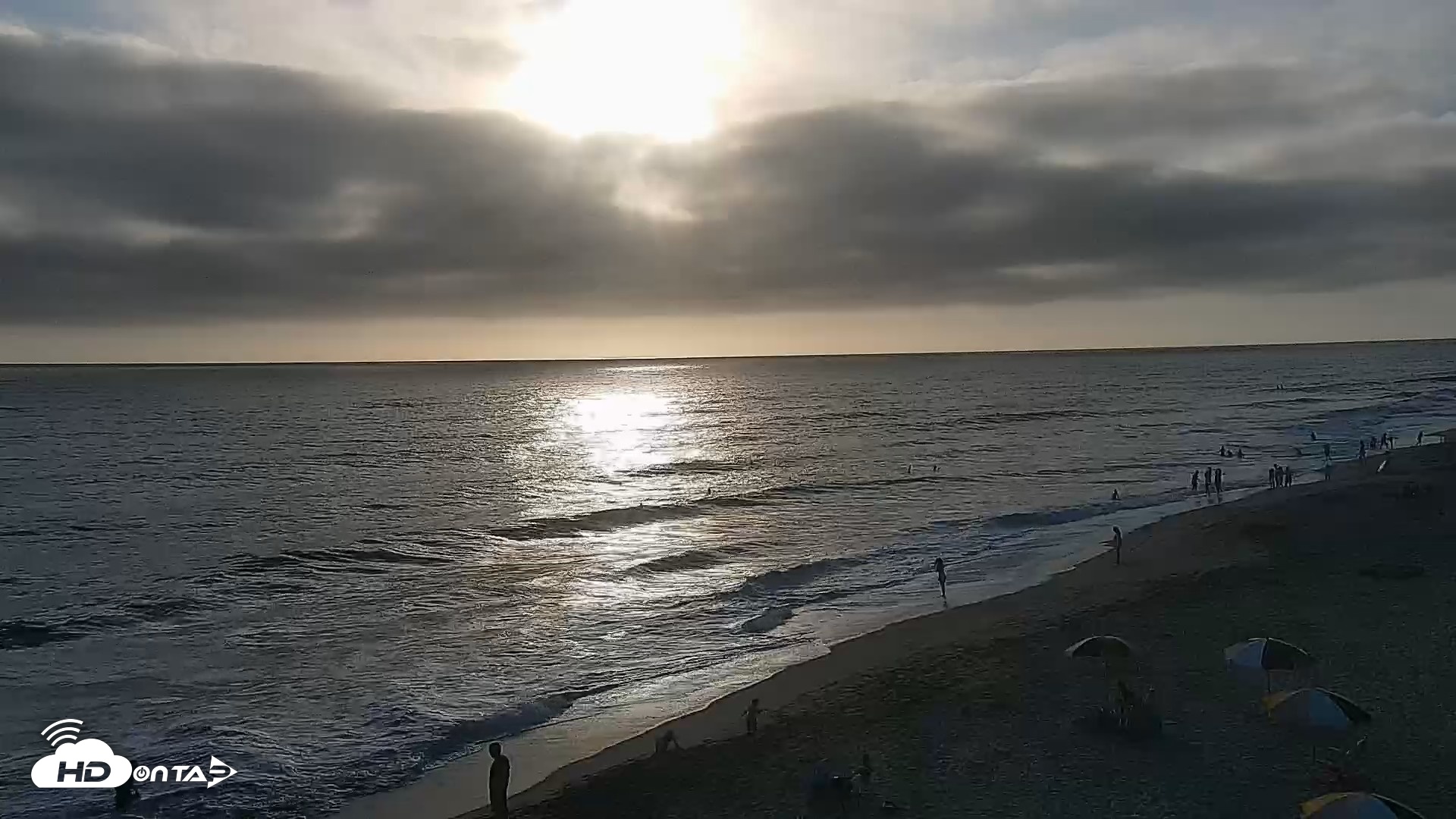 Snapshot of Carlsbad Beach Surf Live Webcam taken Jul 23, 2026, 6:53pm PDT