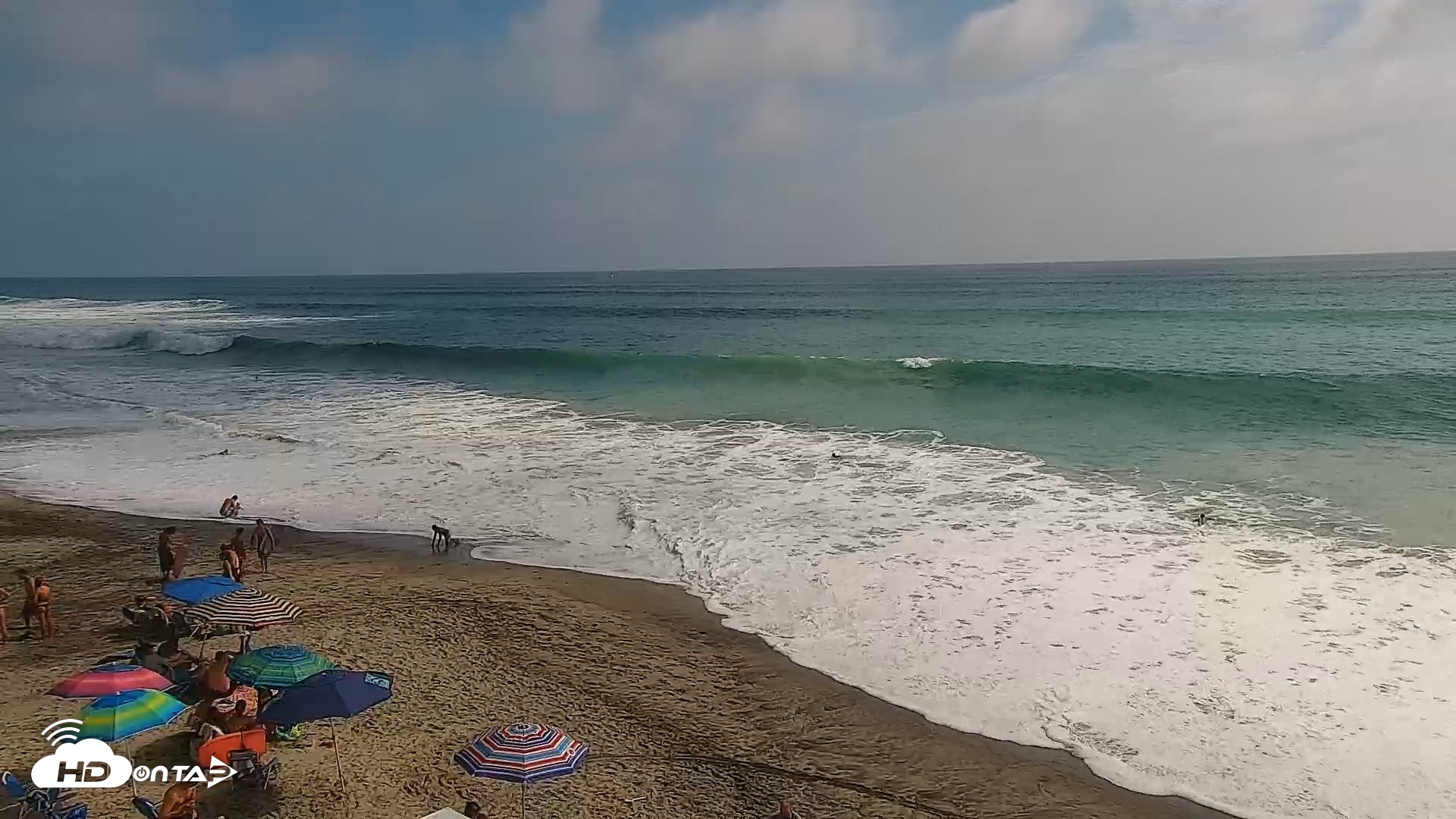 Snapshot of Carlsbad Beach Surf Live Webcam taken Jul 26, 2026, 4:24pm PDT