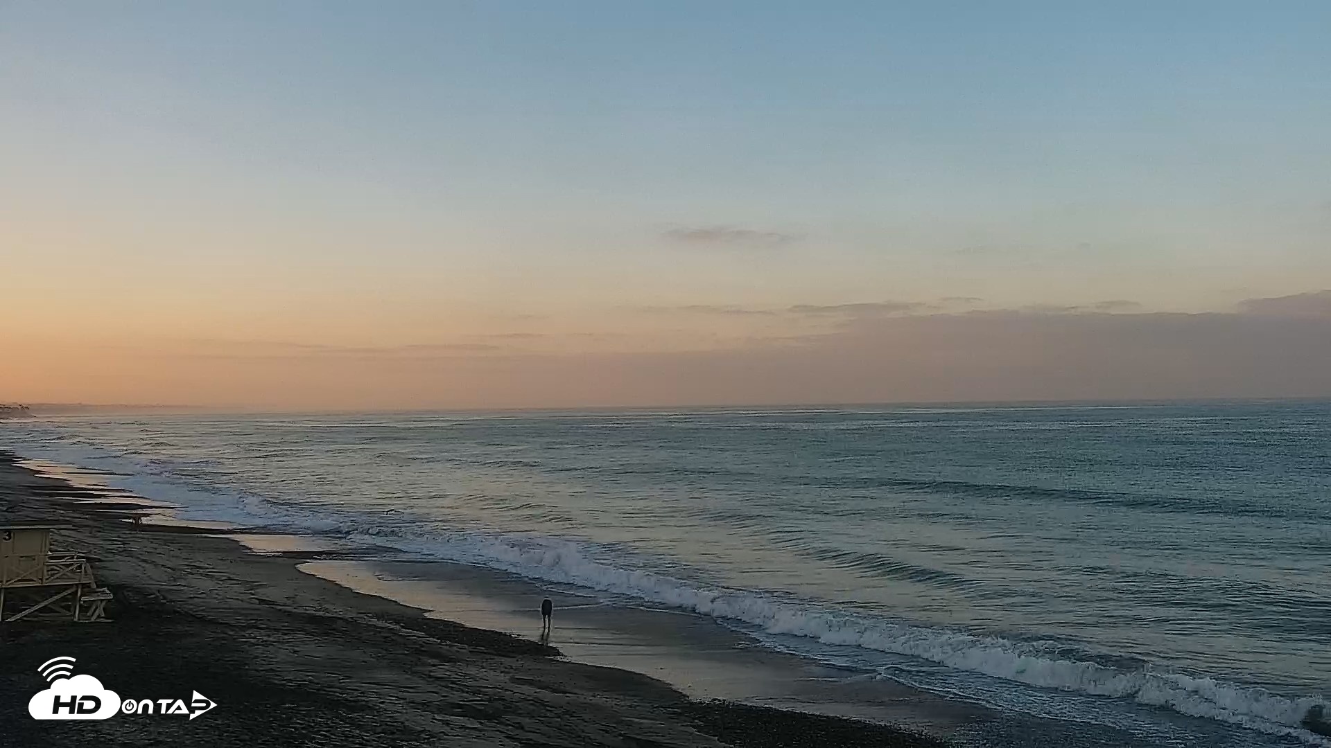 Snapshot of Carlsbad Beach Surf Live Webcam taken Sep 1, 2026, 6:43am PDT
