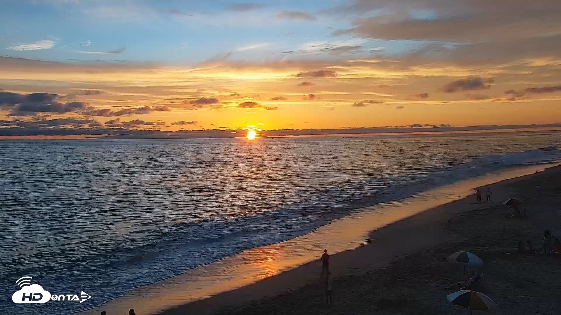 Snapshot of Carlsbad Beach Surf Live Webcam taken Aug 13, 2026, 7:35pm PDT