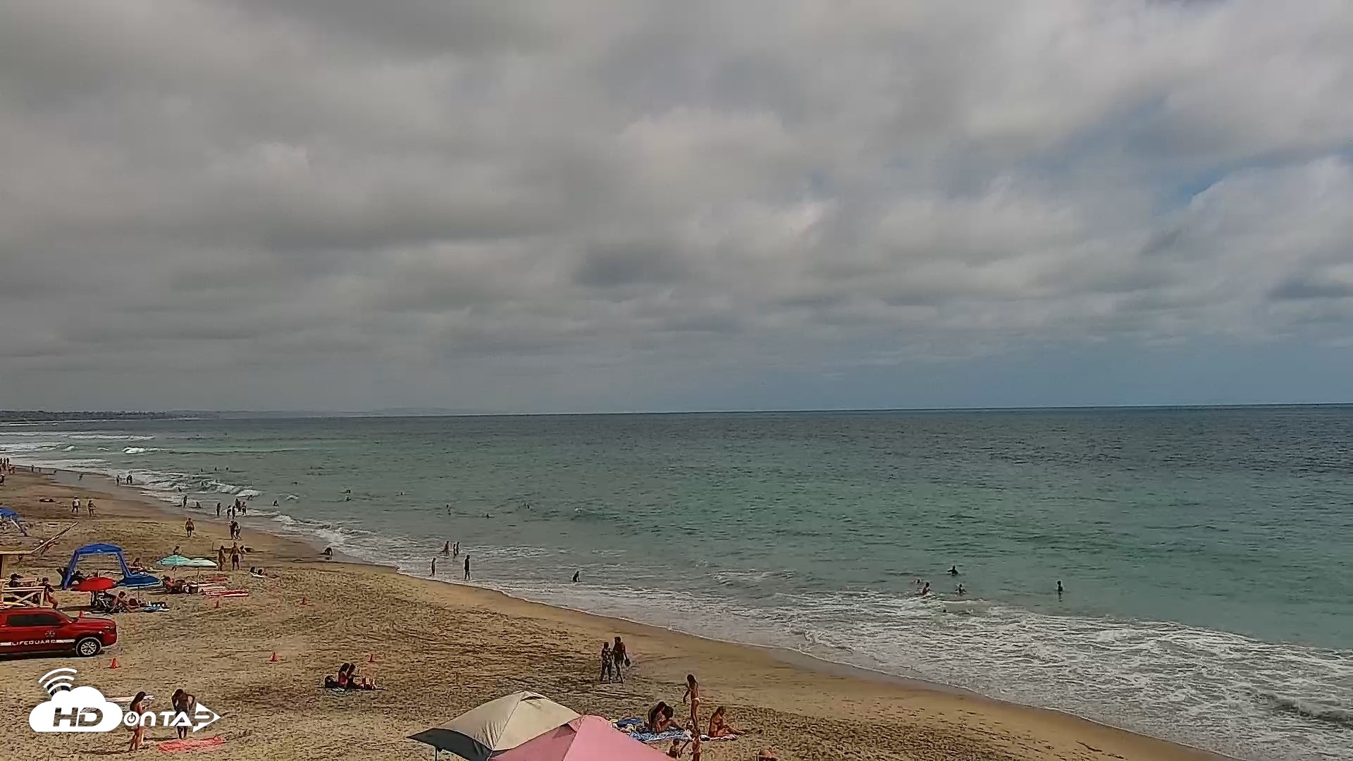 Snapshot of Carlsbad Beach Surf Live Webcam taken Jul 1, 2026, 4:11pm PDT