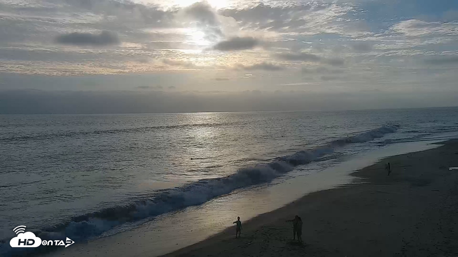 Snapshot of Carlsbad Beach Surf Live Webcam taken Jul 25, 2026, 7:06pm PDT