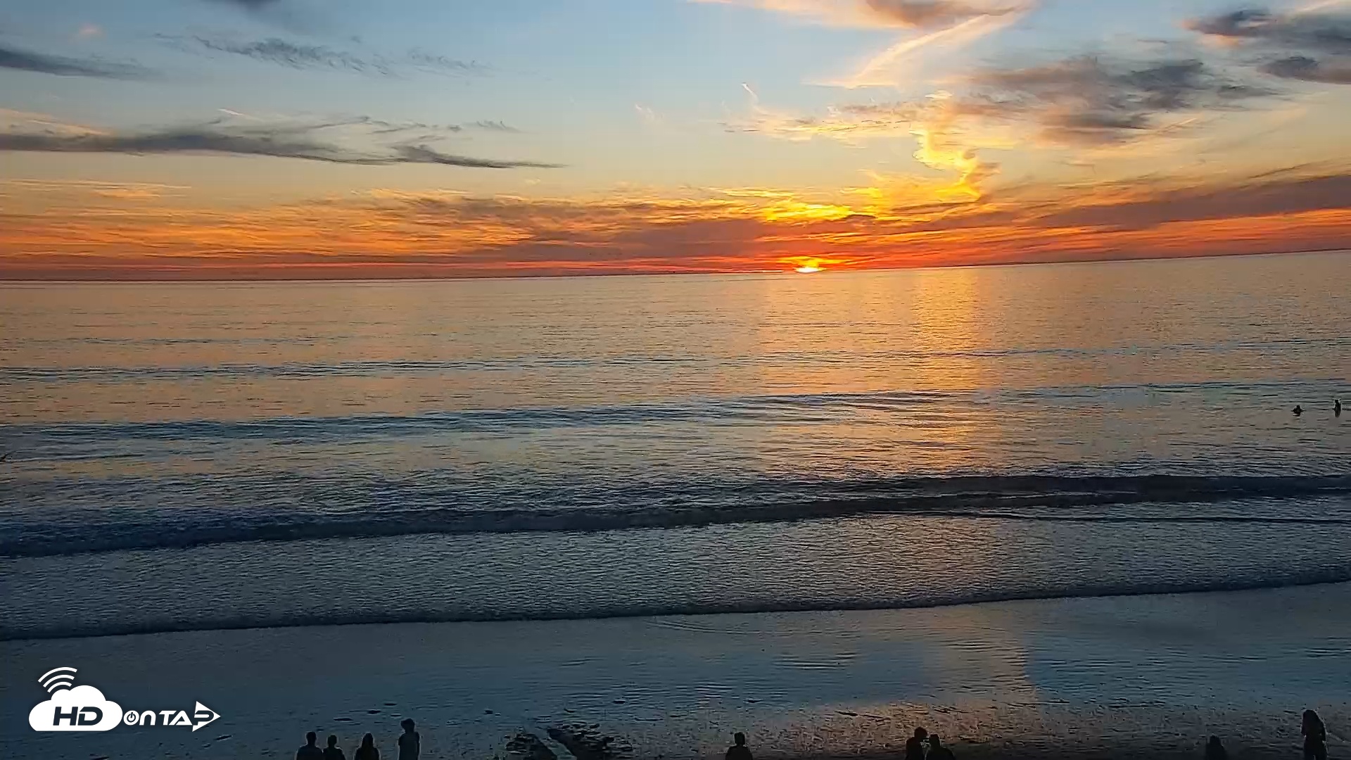 Snapshot of Carlsbad Beach Surf Live Webcam taken Jan 17, 2026, 5:09pm PST