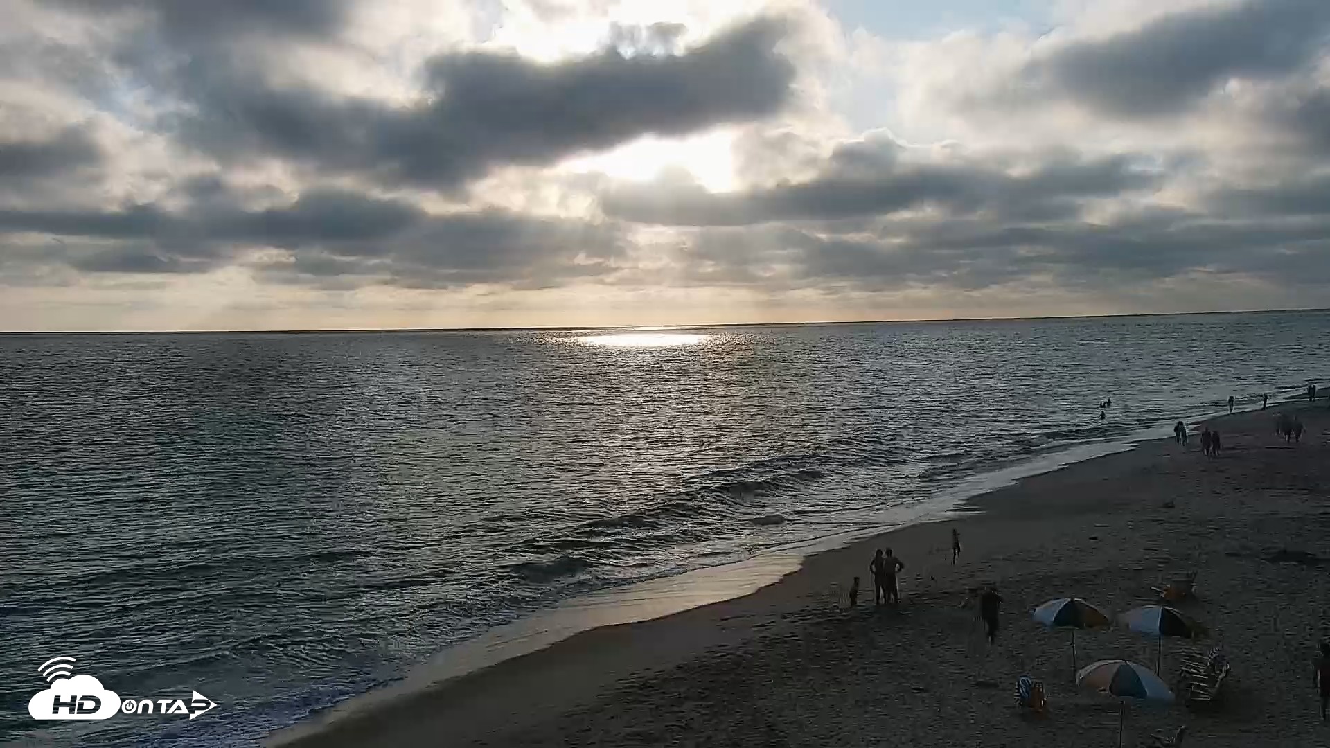 Snapshot of Carlsbad Beach Surf Live Webcam taken Jul 13, 2026, 7:05pm PDT
