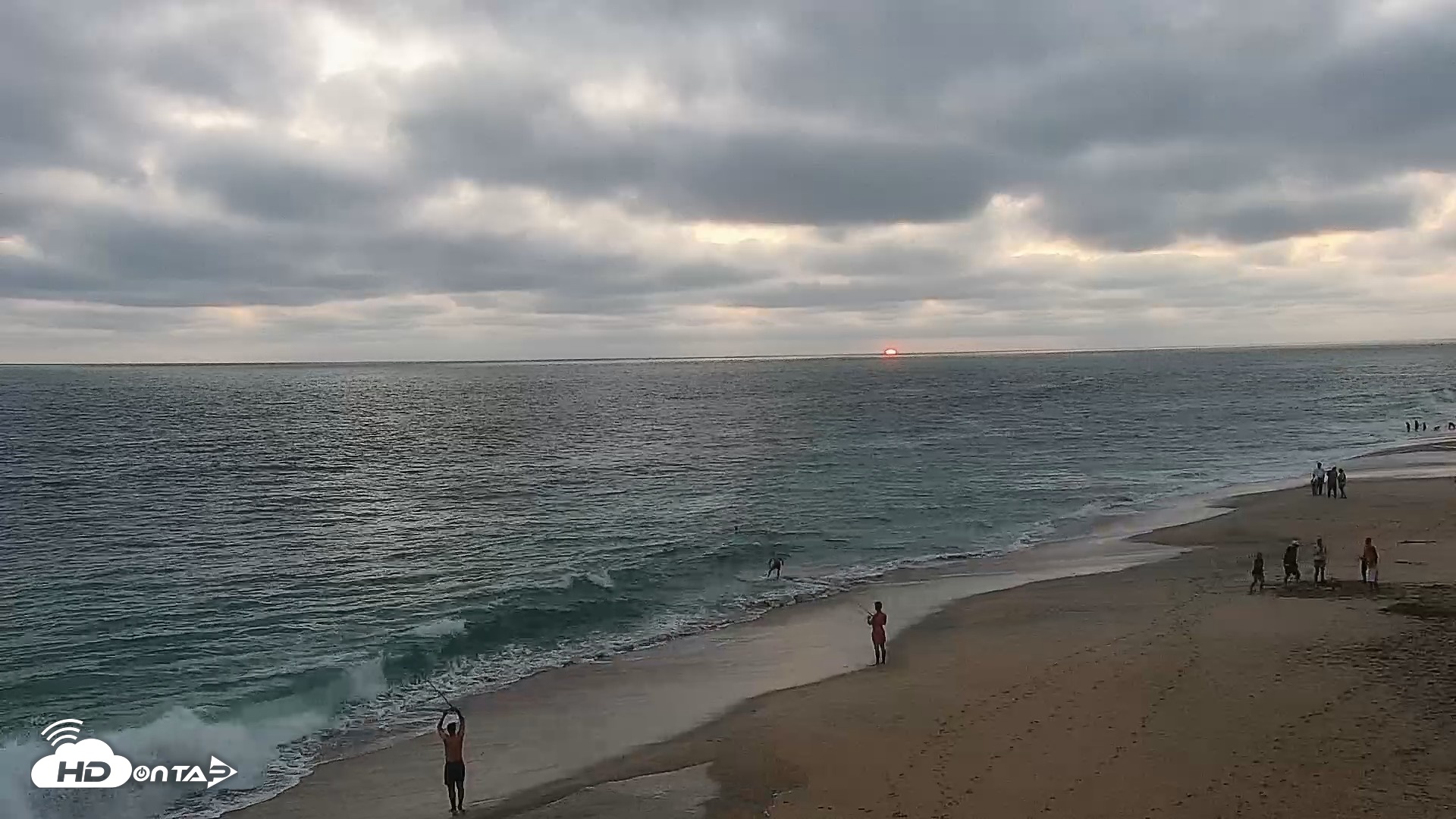 Snapshot of Carlsbad Beach Surf Live Webcam taken Jul 13, 2026, 8:00pm PDT