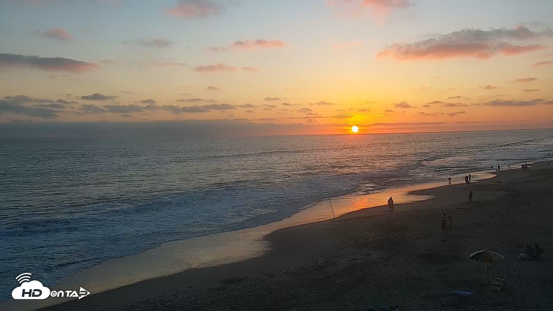 Snapshot of Carlsbad Beach Surf Live Webcam taken Jun 22, 2026, 7:58pm PDT