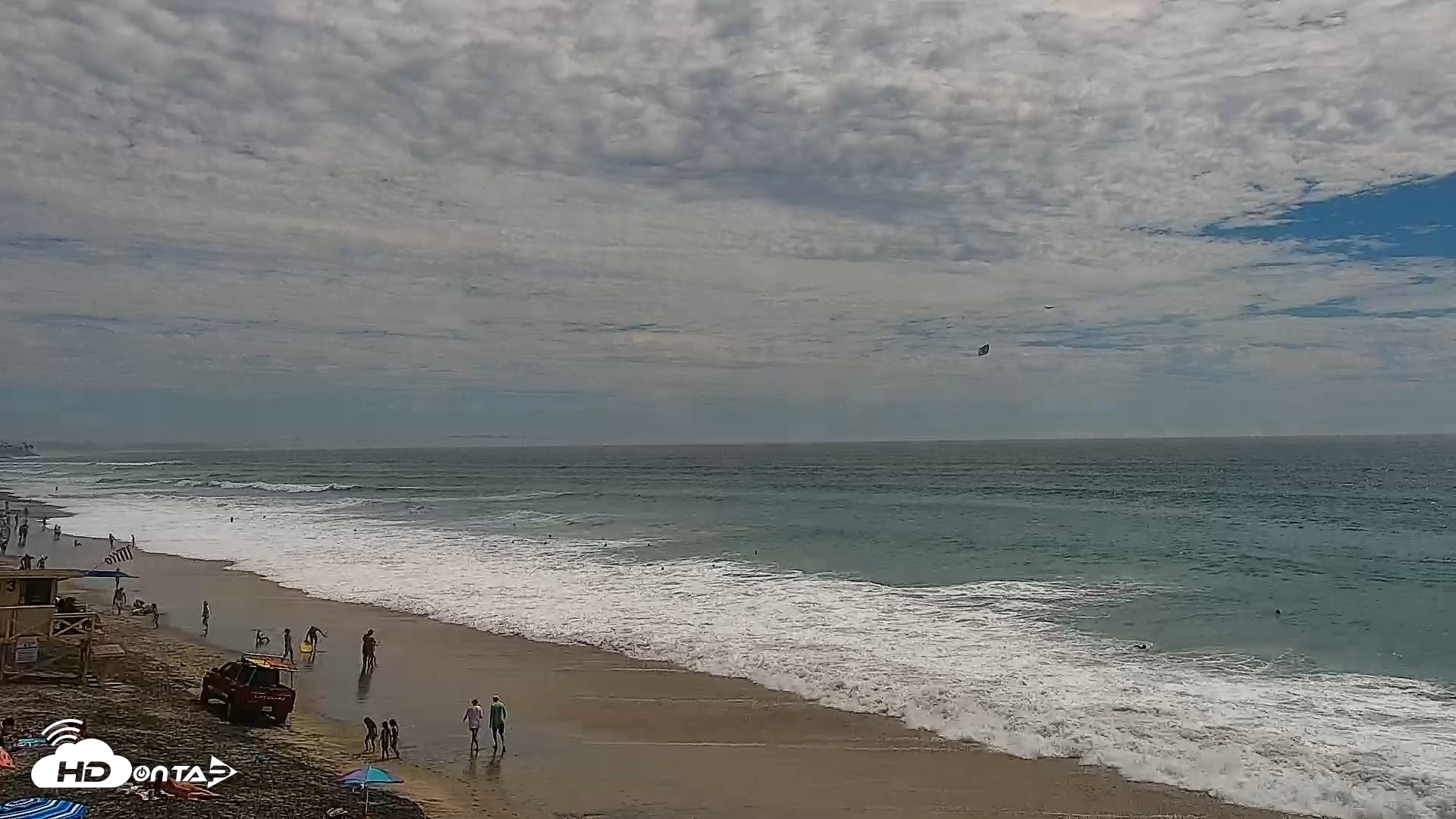 Snapshot of Carlsbad Beach Surf Live Webcam taken Sep 7, 2026, 1:48pm PDT