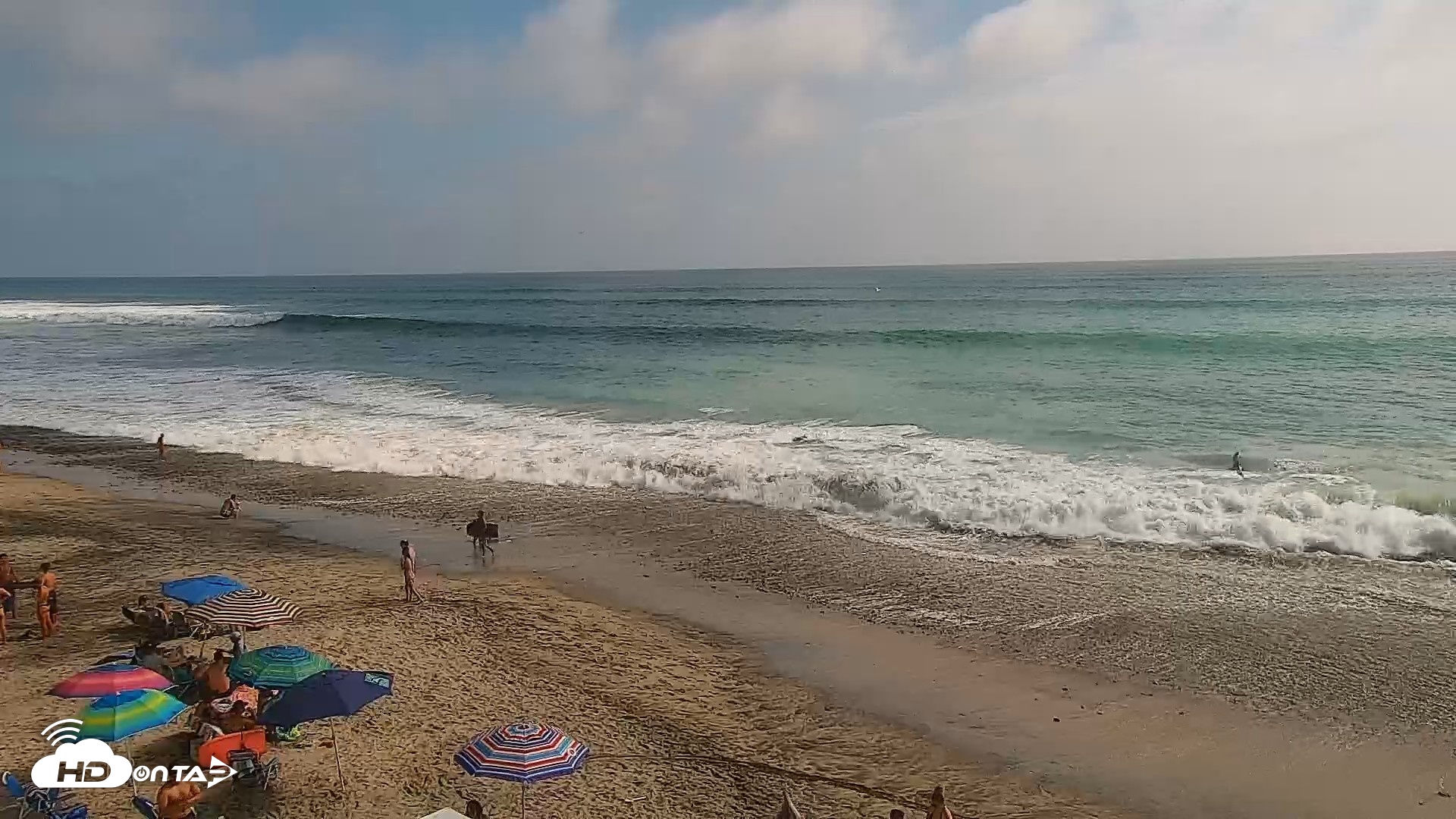 Snapshot of Carlsbad Beach Surf Live Webcam taken Jul 26, 2026, 4:24pm PDT