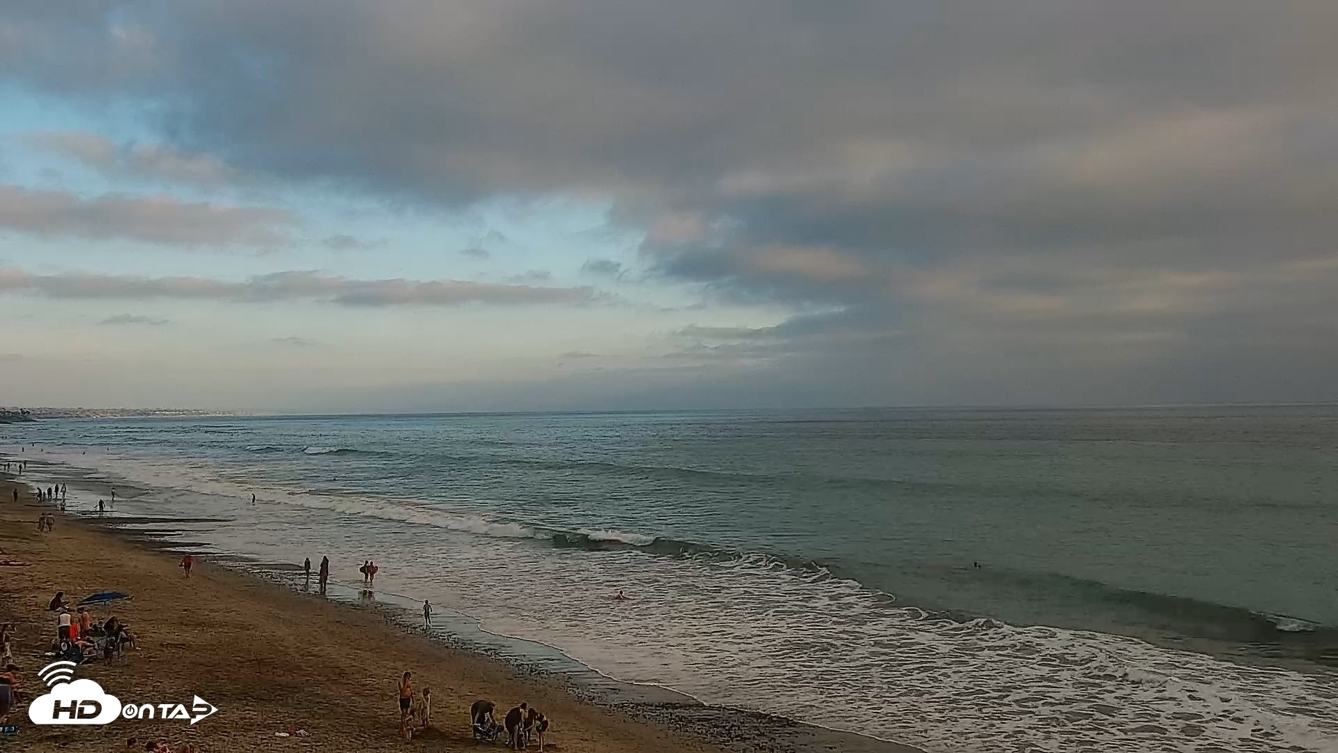 Snapshot of Carlsbad Beach Surf Live Webcam taken Sep 12, 2026, 6:13pm PDT