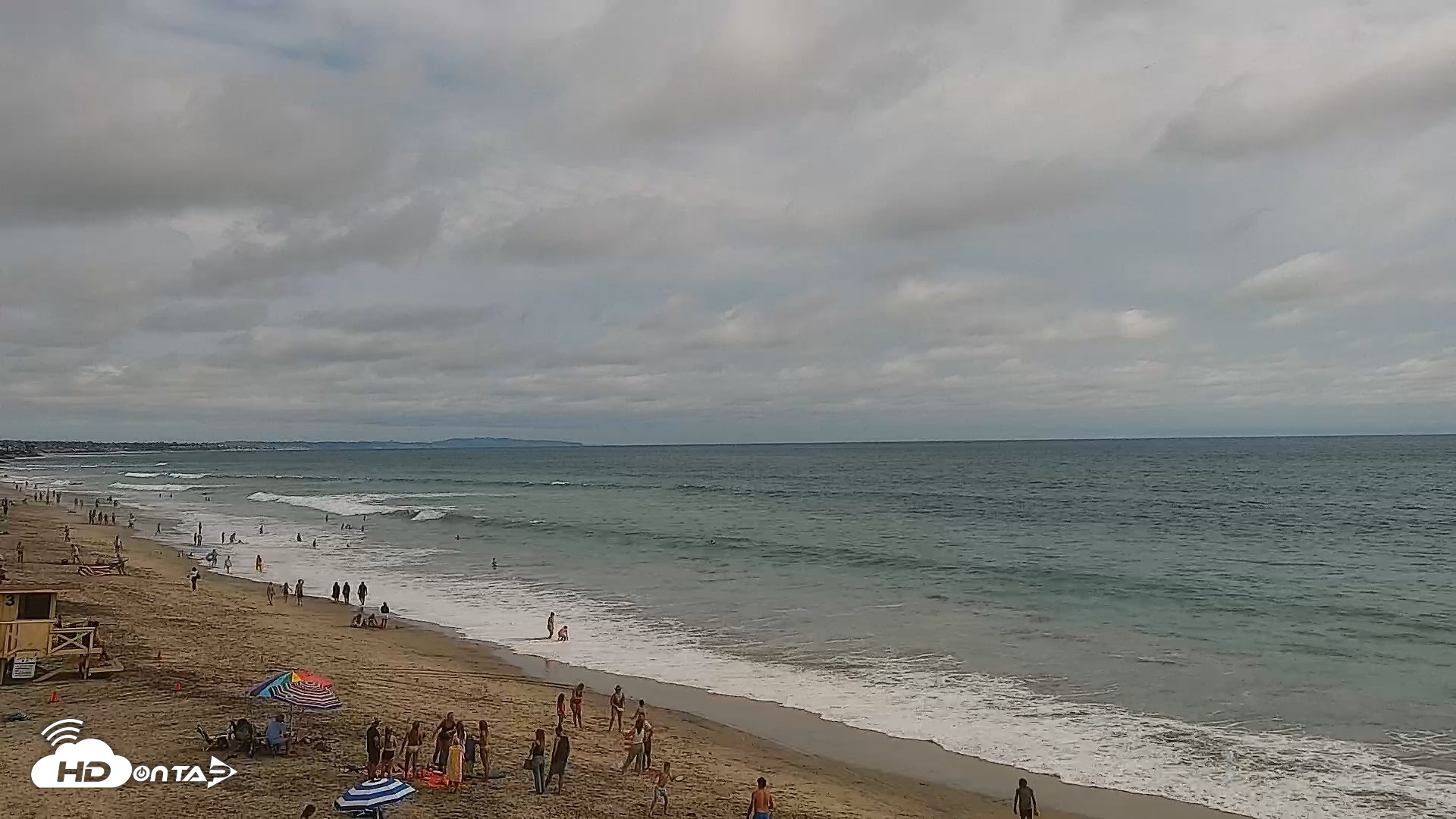 Snapshot of Carlsbad Beach Surf Live Webcam taken Aug 13, 2026, 4:05pm PDT