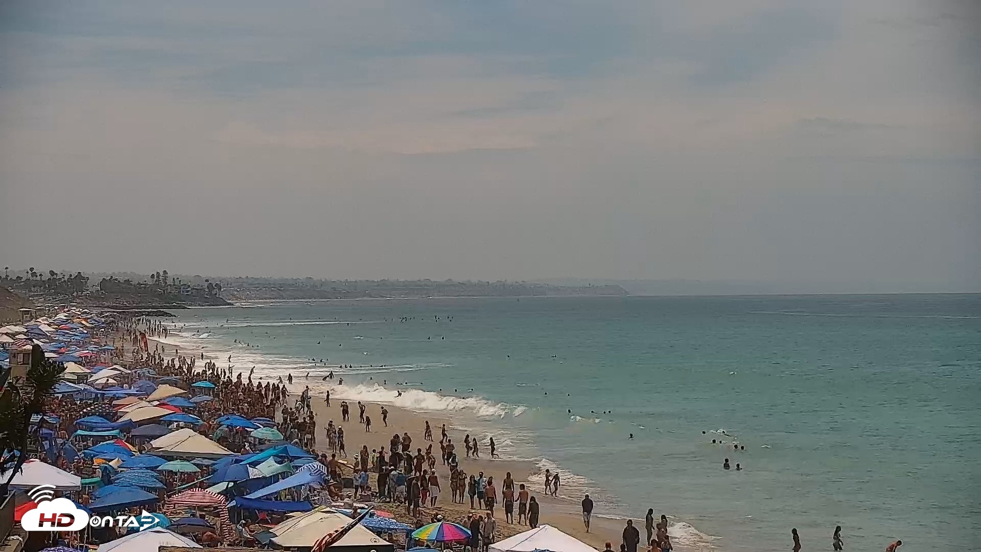Snapshot of Carlsbad Beach Surf Live Webcam taken Jul 4, 2026, 12:06pm PDT