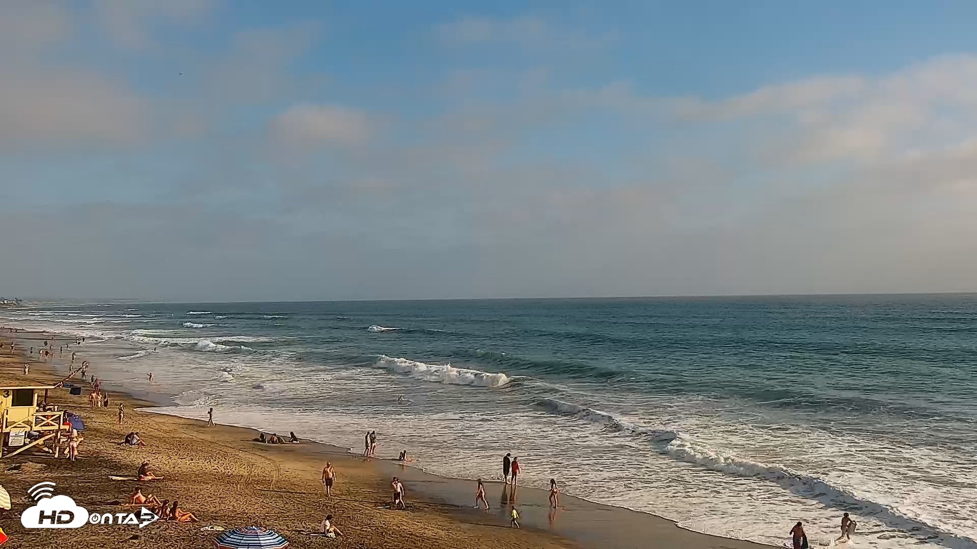 Snapshot of Carlsbad Beach Surf Live Webcam taken Aug 30, 2026, 5:51pm PDT