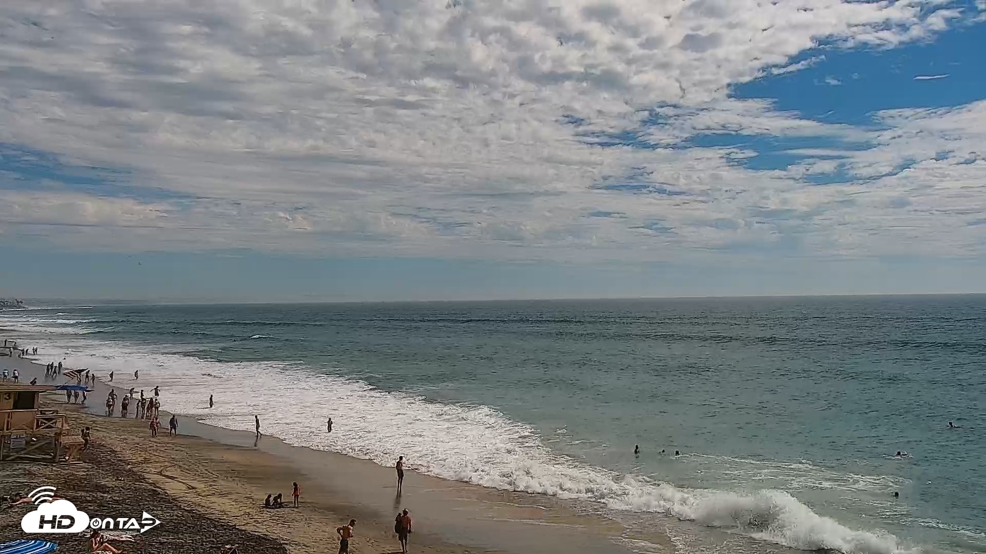 Snapshot of Carlsbad Beach Surf Live Webcam taken Sep 7, 2026, 2:48pm PDT