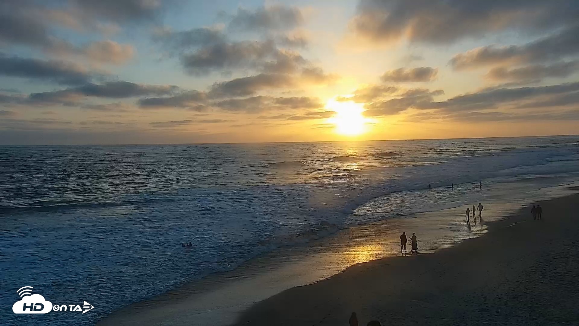 Snapshot of Carlsbad Beach Surf Live Webcam taken Jun 9, 2026, 7:46pm PDT