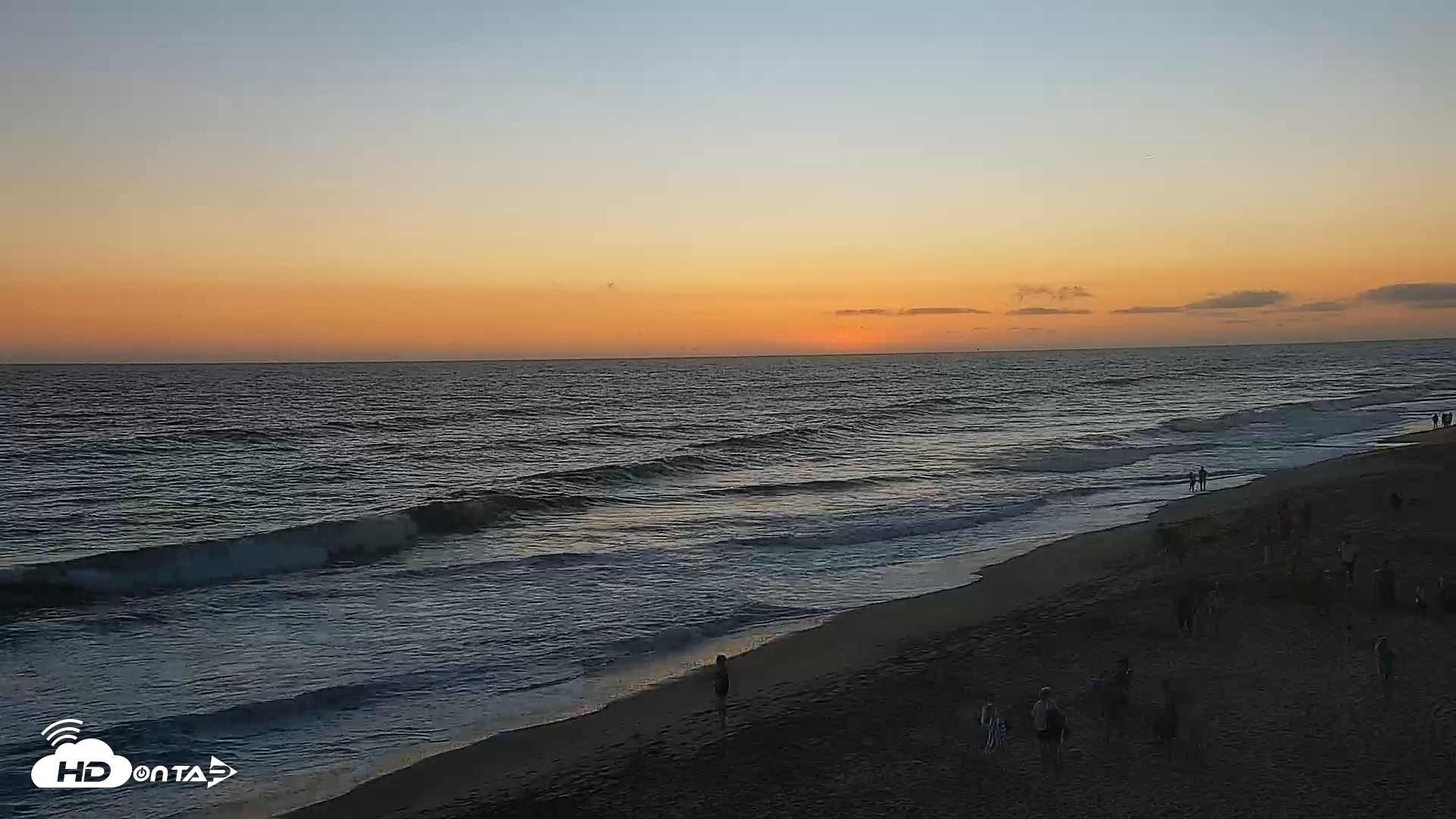 Snapshot of Carlsbad Beach Surf Live Webcam taken Jul 22, 2026, 7:59pm PDT