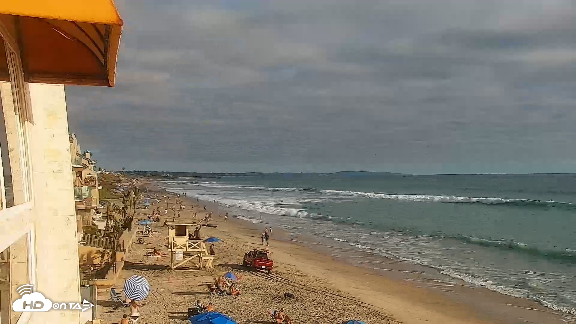 Snapshot of Carlsbad Beach Surf Live Webcam taken Aug 14, 2026, 5:51pm PDT