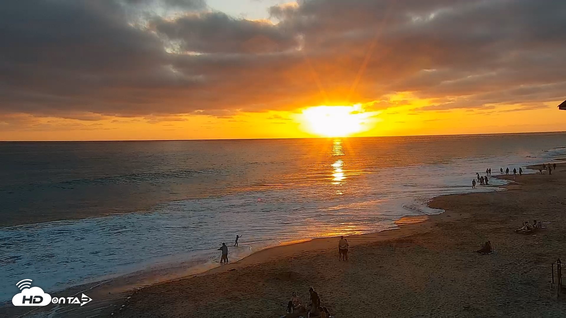 Snapshot of Carlsbad Beach Surf Live Webcam taken Jul 1, 2026, 7:53pm PDT