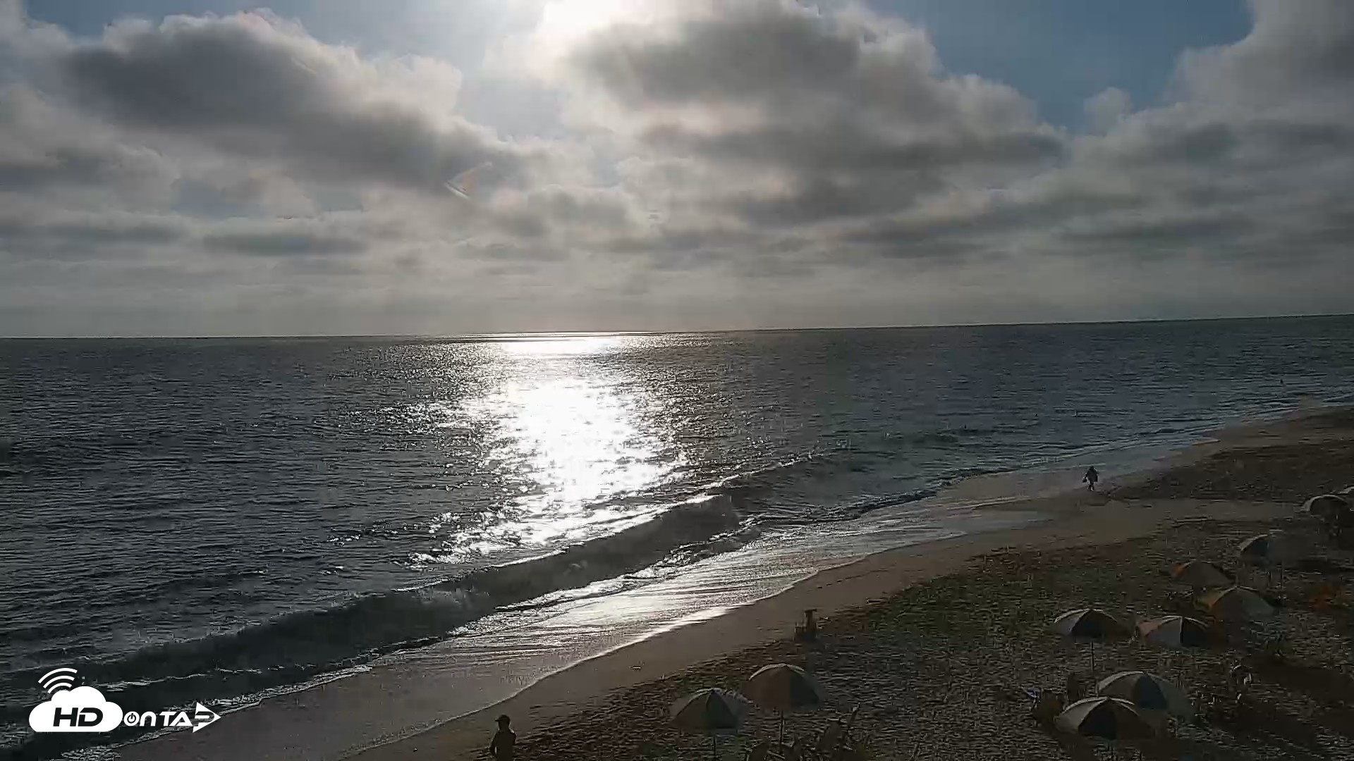 Snapshot of Carlsbad Beach Surf Live Webcam taken Jul 13, 2026, 6:35pm PDT