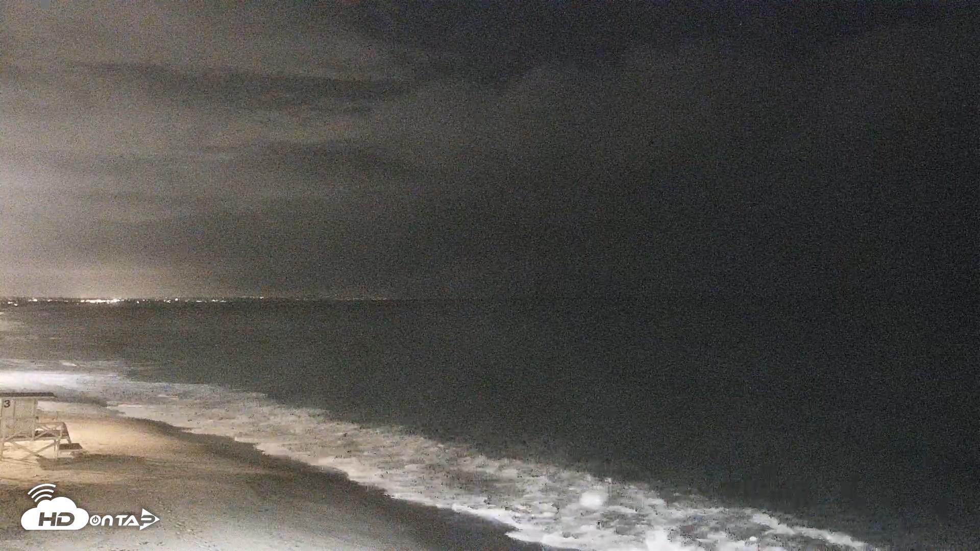 Snapshot of Carlsbad Beach Surf Live Webcam taken Aug 10, 2026, 9:46pm PDT