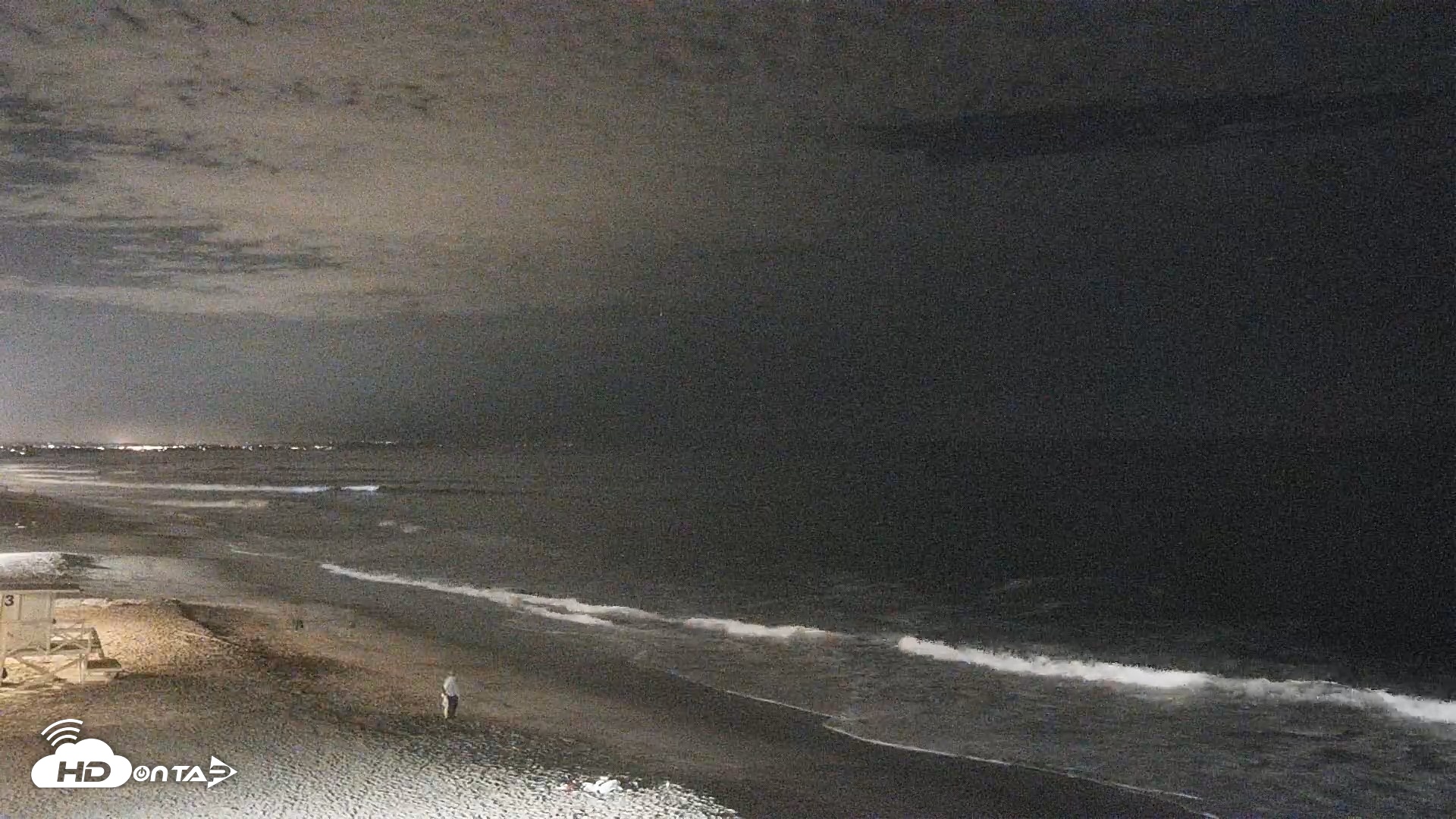 Snapshot of Carlsbad Beach Surf Live Webcam taken Jul 20, 2026, 9:36pm PDT
