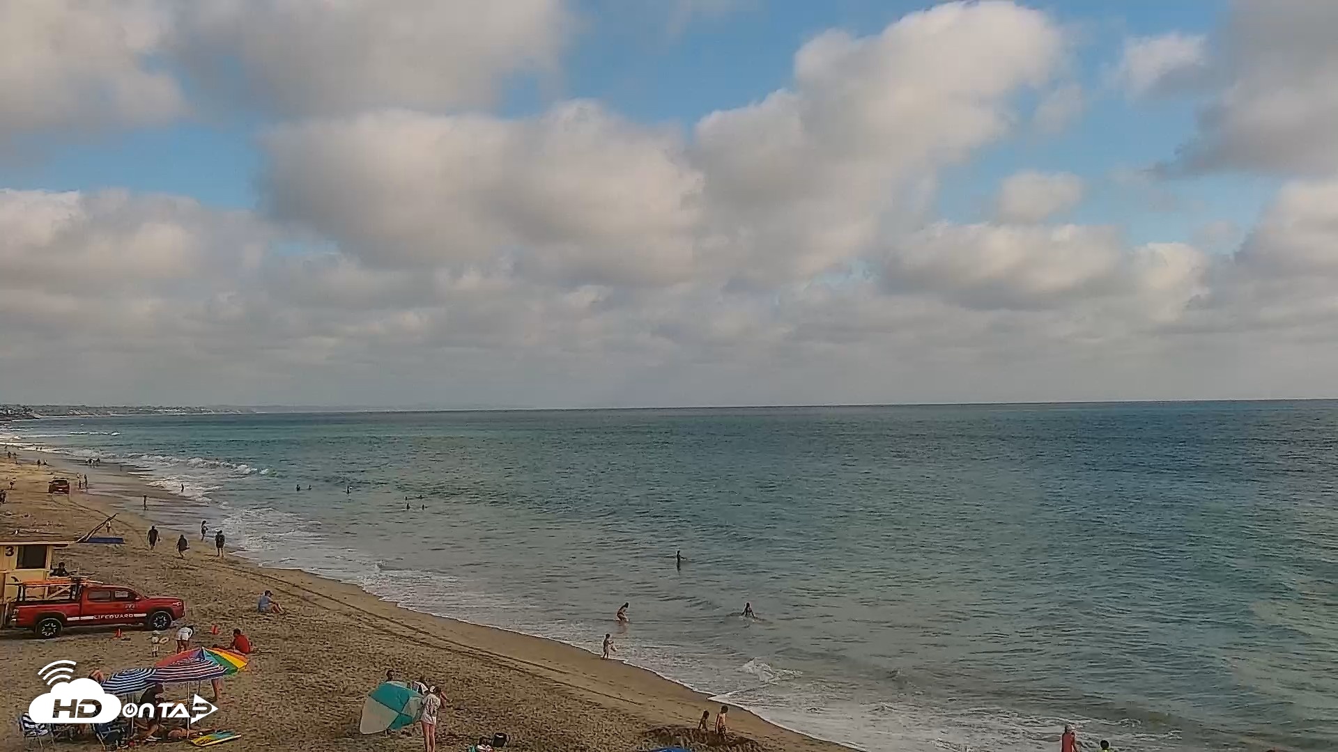 Snapshot of Carlsbad Beach Surf Live Webcam taken Aug 12, 2026, 5:32pm PDT