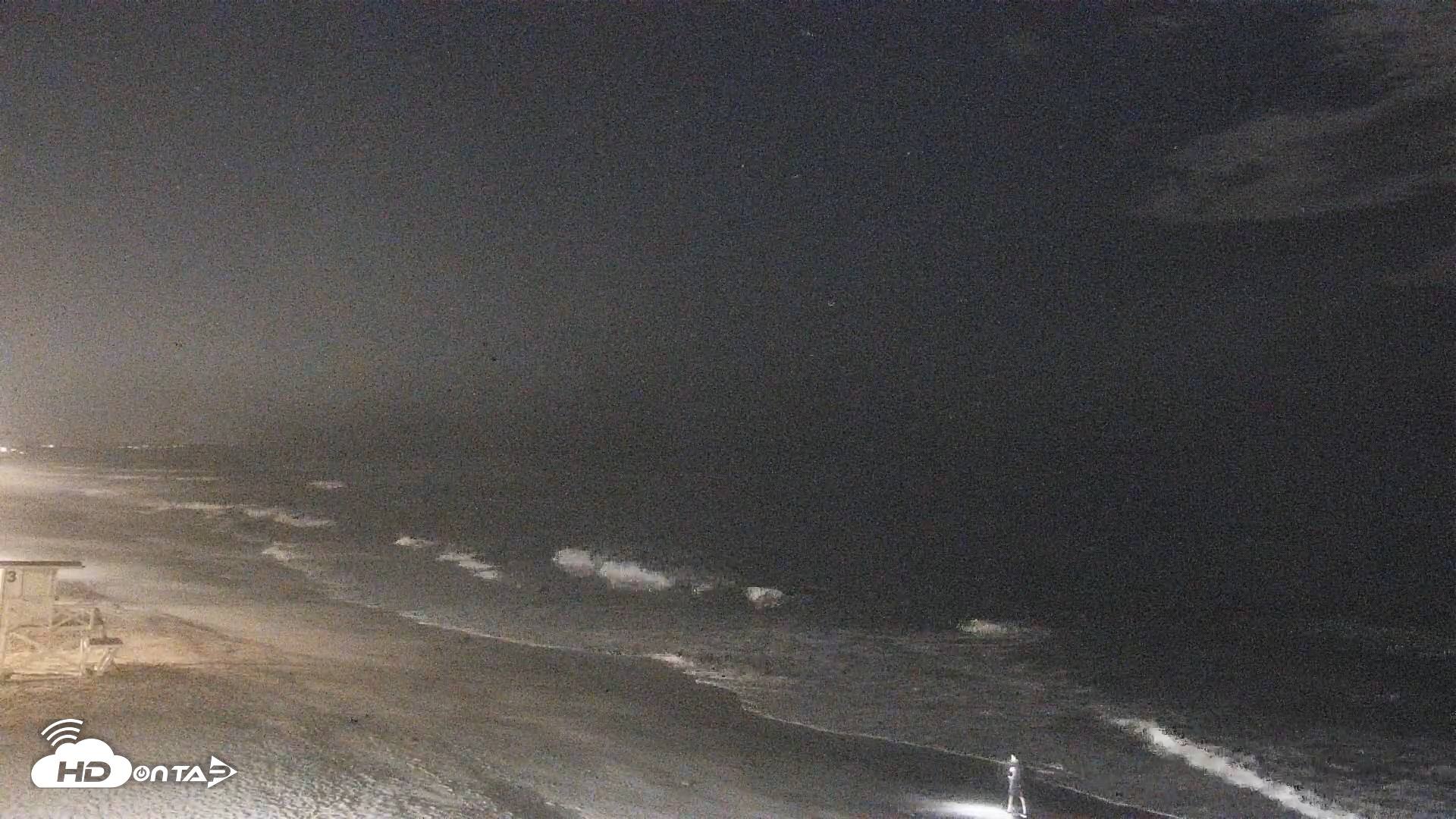 Snapshot of Carlsbad Beach Surf Live Webcam taken Aug 24, 2026, 12:51am PDT