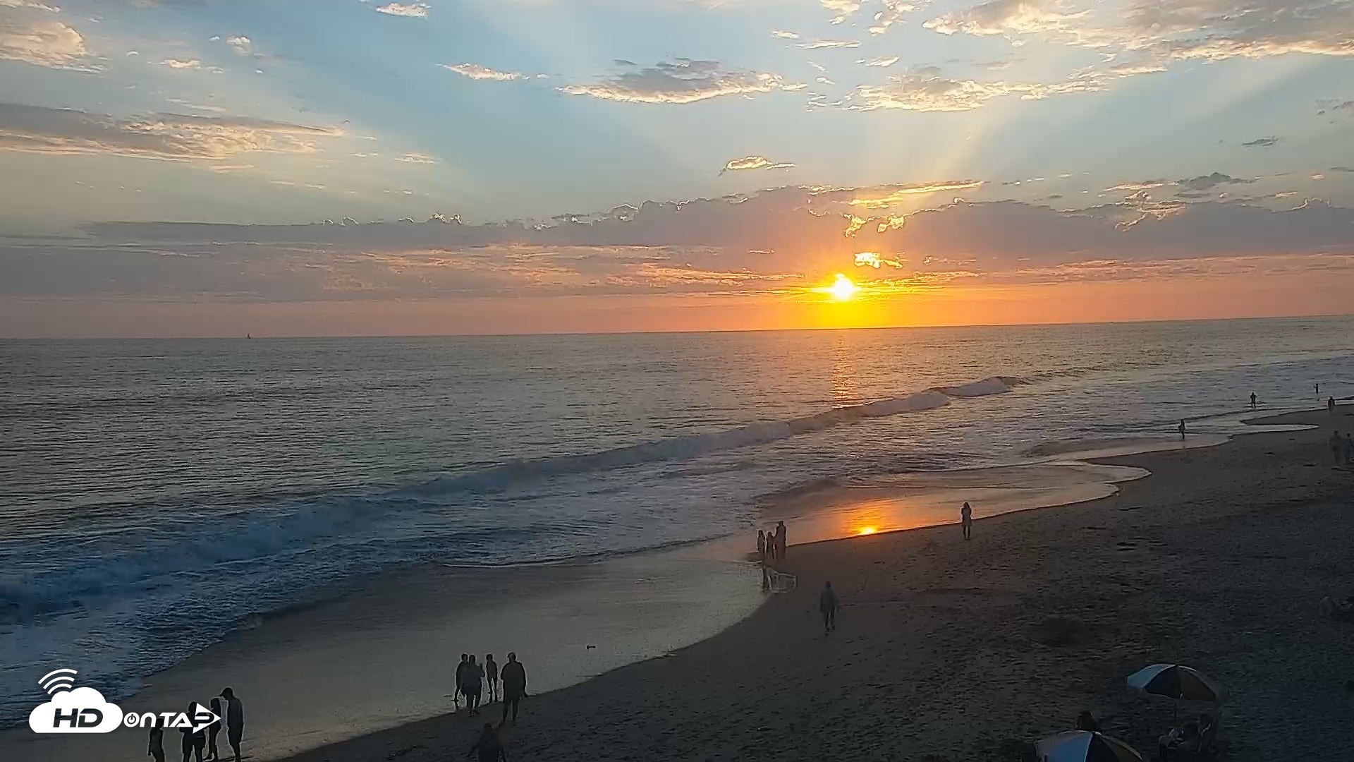 Snapshot of Carlsbad Beach Surf Live Webcam taken Jun 23, 2026, 7:50pm PDT