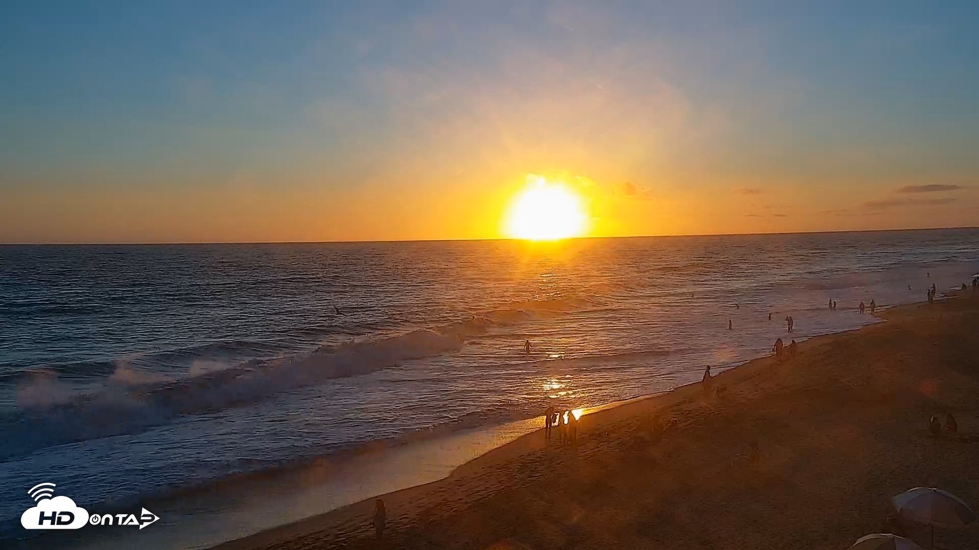 Snapshot of Carlsbad Beach Surf Live Webcam taken Jul 22, 2026, 7:49pm PDT
