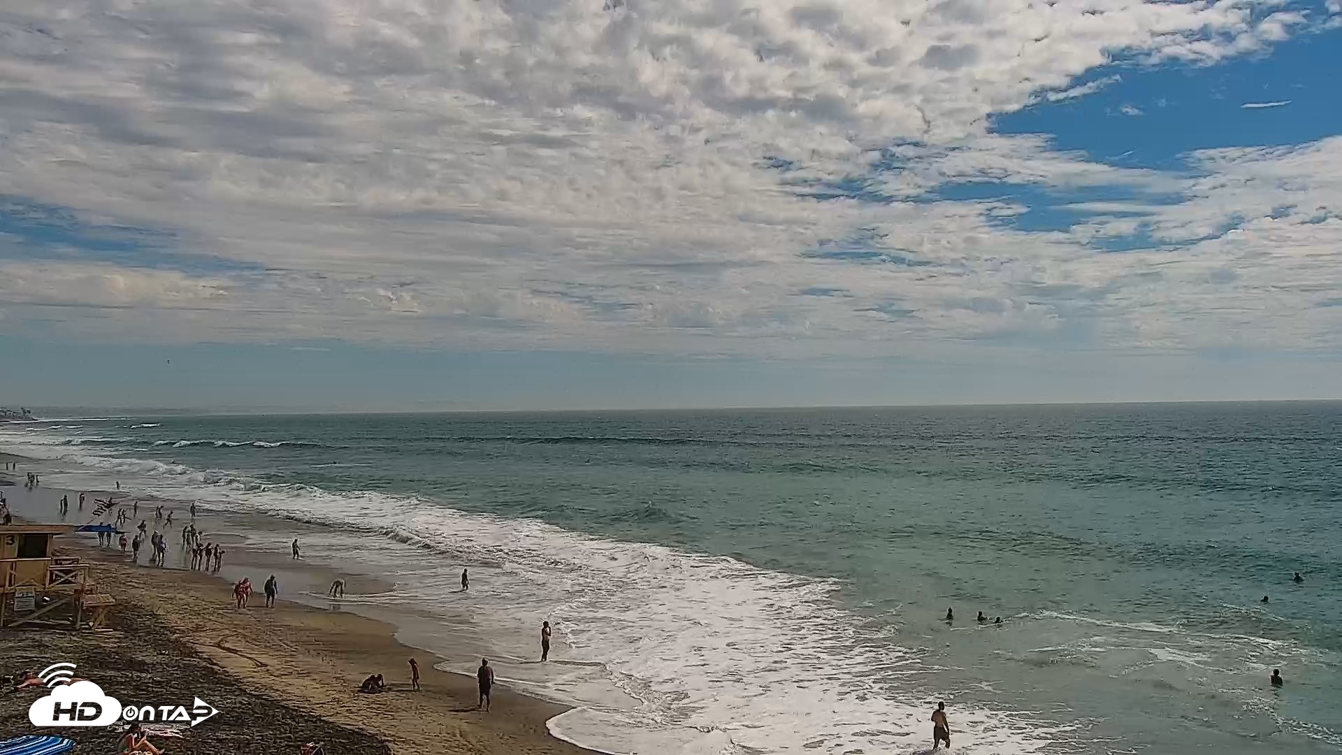 Snapshot of Carlsbad Beach Surf Live Webcam taken Sep 7, 2026, 2:48pm PDT