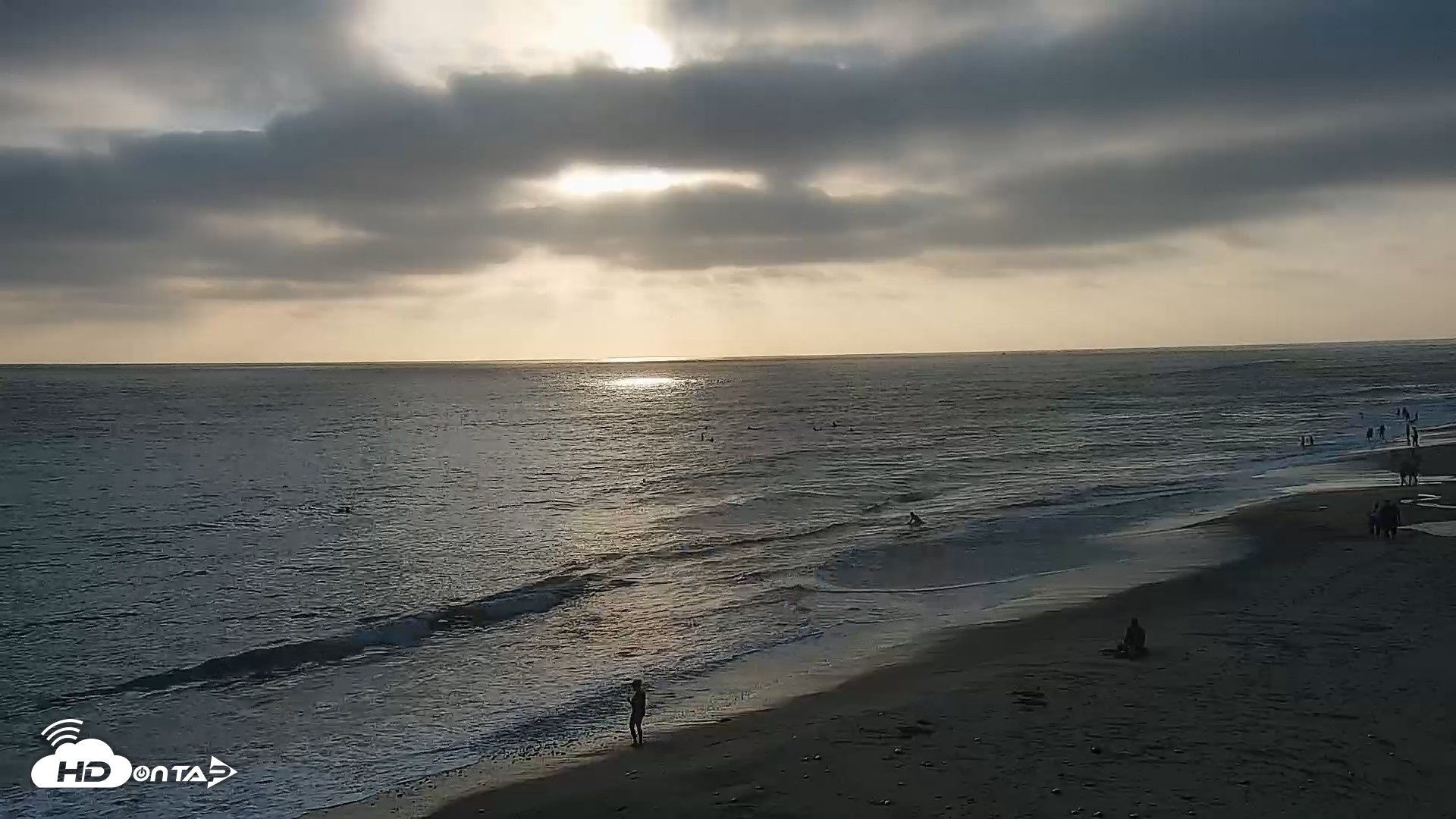 Snapshot of Carlsbad Beach Surf Live Webcam taken Jul 26, 2026, 7:06pm PDT