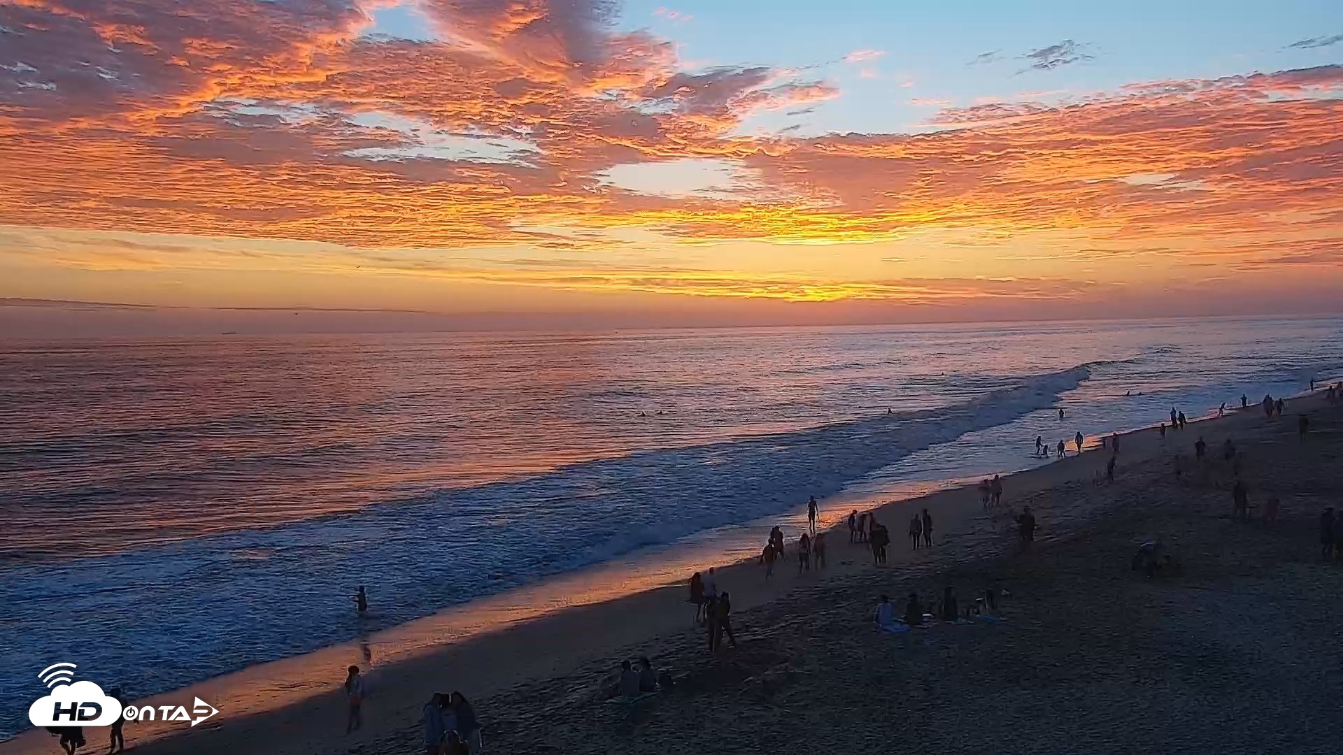 Snapshot of Carlsbad Beach Surf Live Webcam taken Jul 20, 2026, 8:03pm PDT