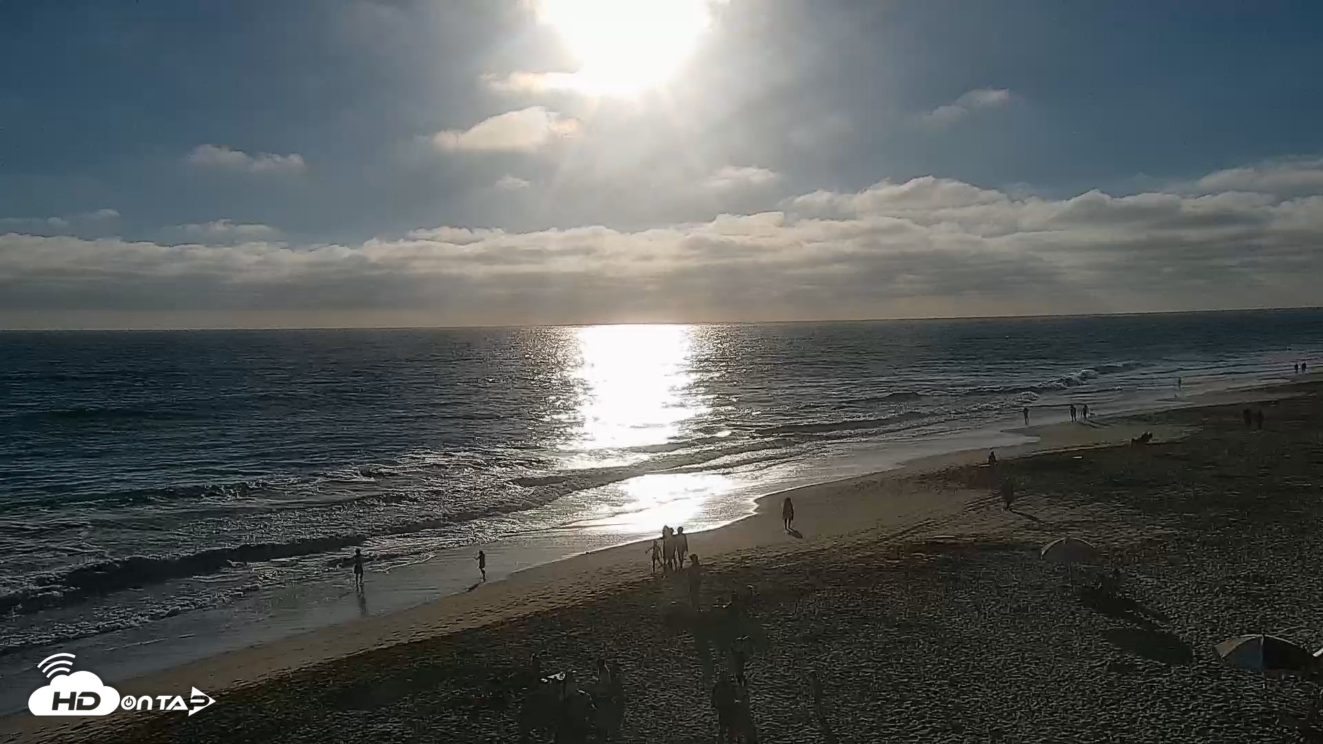 Snapshot of Carlsbad Beach Surf Live Webcam taken Jul 5, 2026, 6:56pm PDT