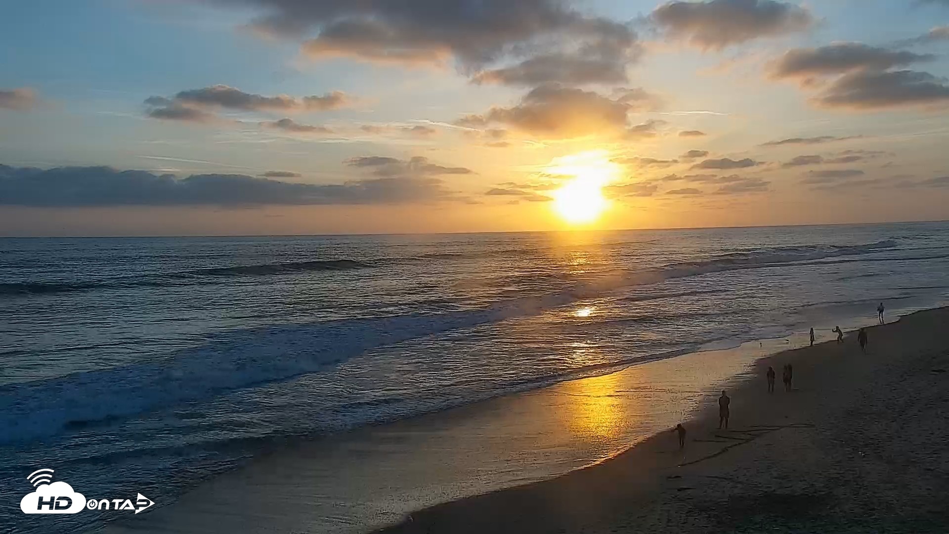 Snapshot of Carlsbad Beach Surf Live Webcam taken Jun 8, 2026, 7:45pm PDT