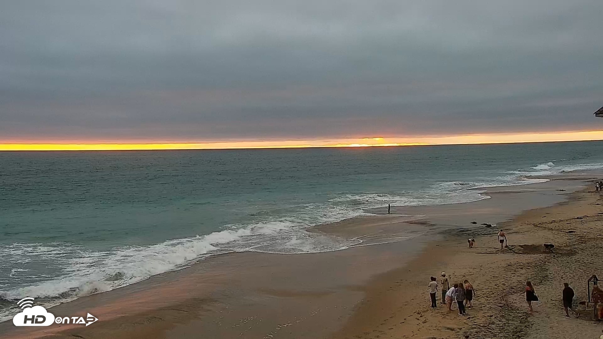 Snapshot of Carlsbad Beach Surf Live Webcam taken Jun 27, 2026, 7:53pm PDT