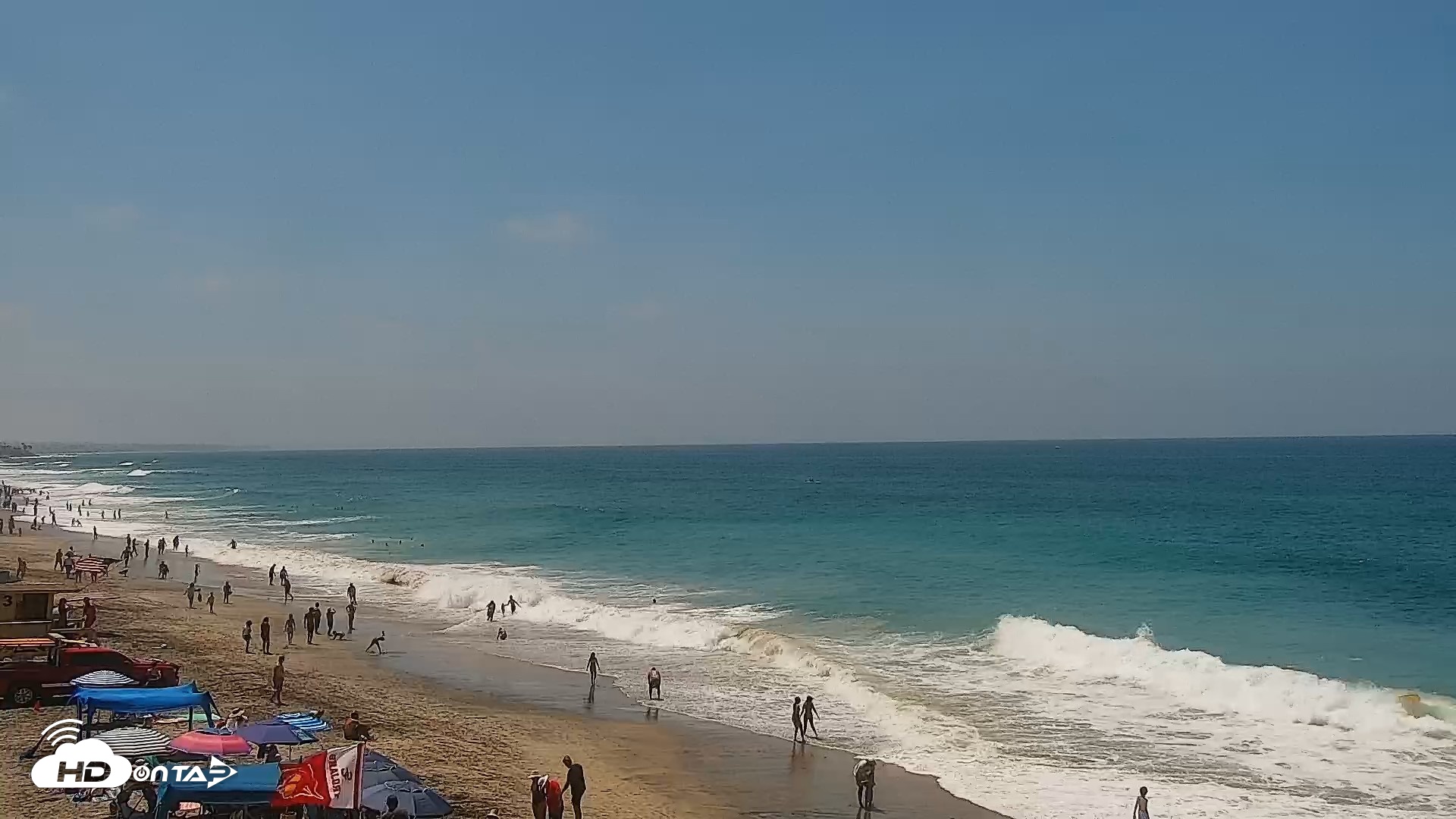 Snapshot of Carlsbad Beach Surf Live Webcam taken Jul 31, 2026, 12:01pm PDT