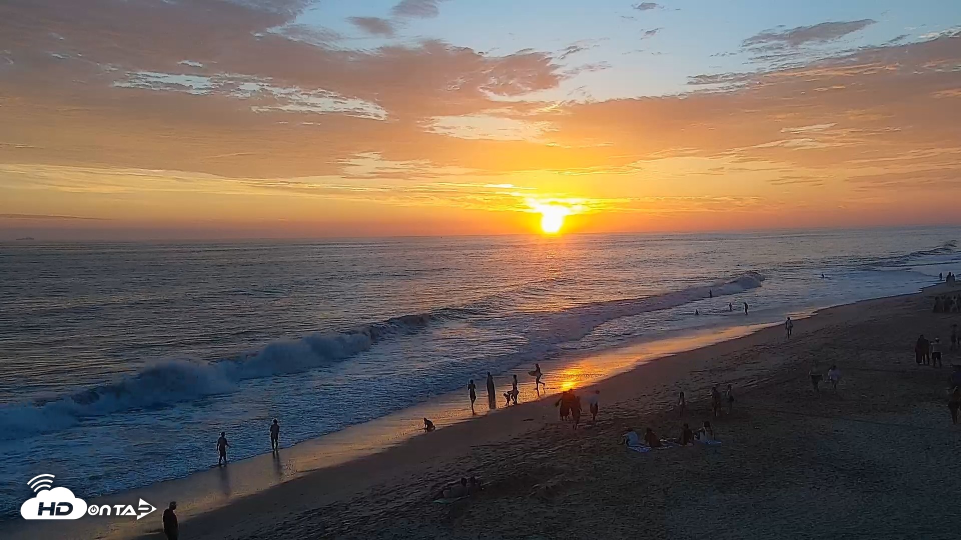 Snapshot of Carlsbad Beach Surf Live Webcam taken Jul 20, 2026, 7:53pm PDT