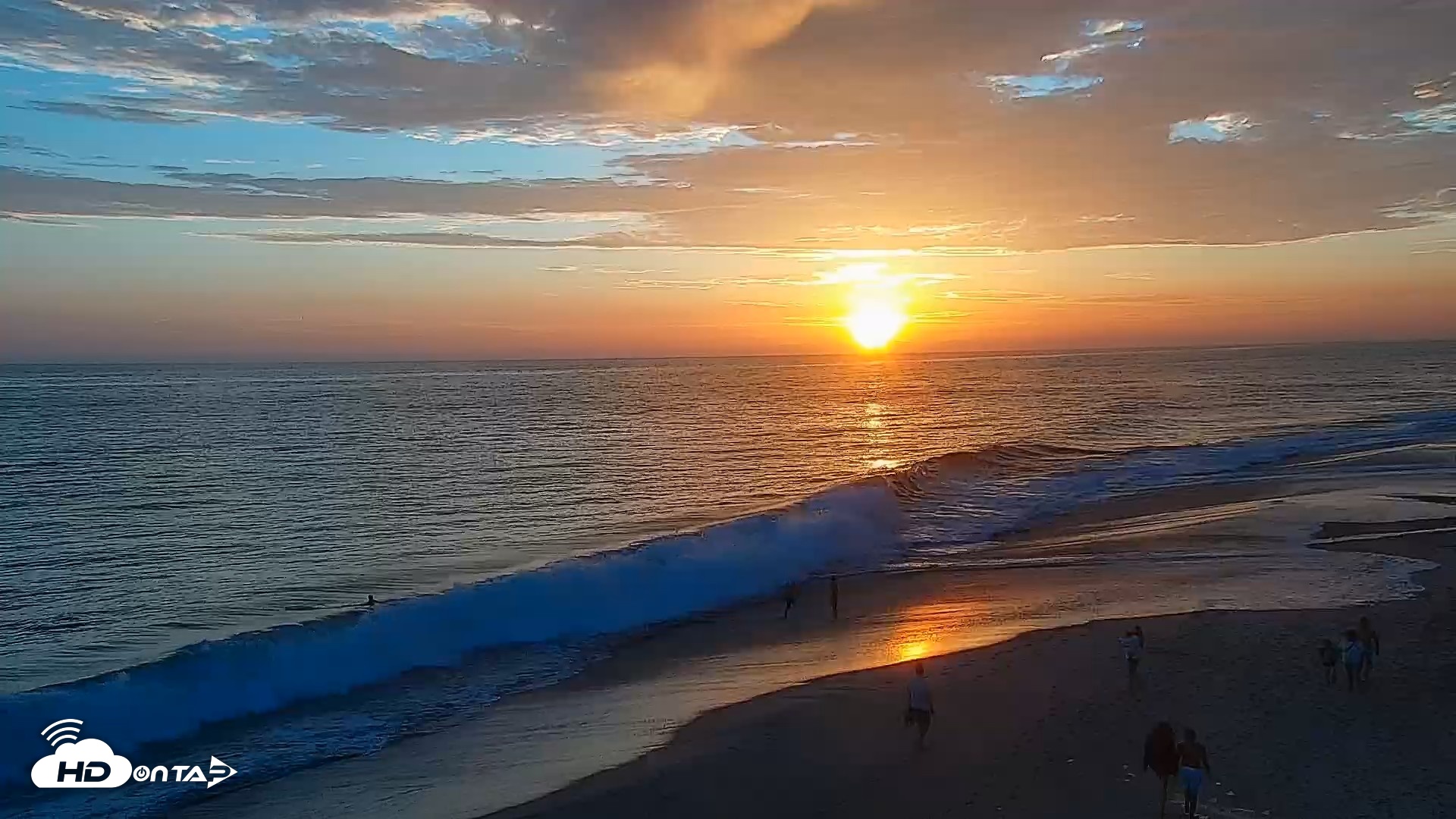 Snapshot of Carlsbad Beach Surf Live Webcam taken Jul 12, 2026, 7:55pm PDT