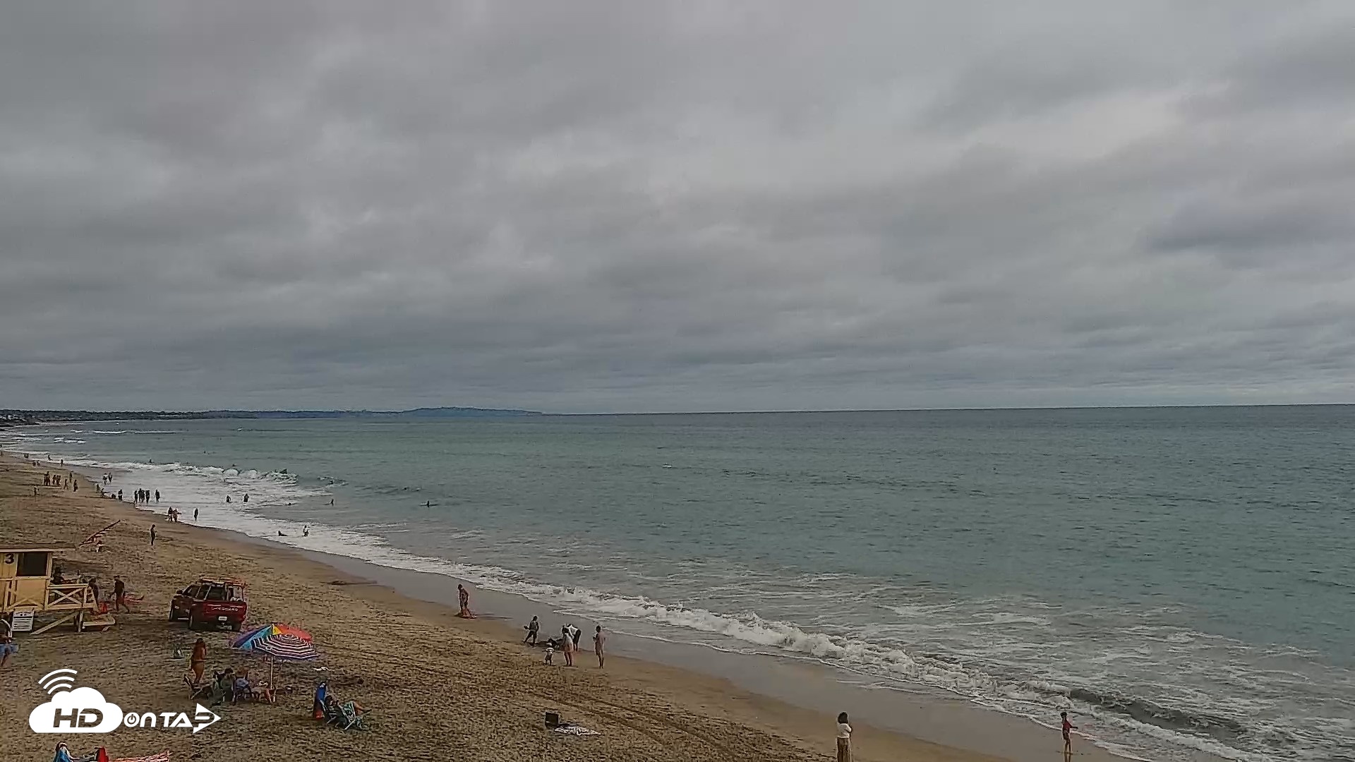 Snapshot of Carlsbad Beach Surf Live Webcam taken Aug 13, 2026, 5:30pm PDT