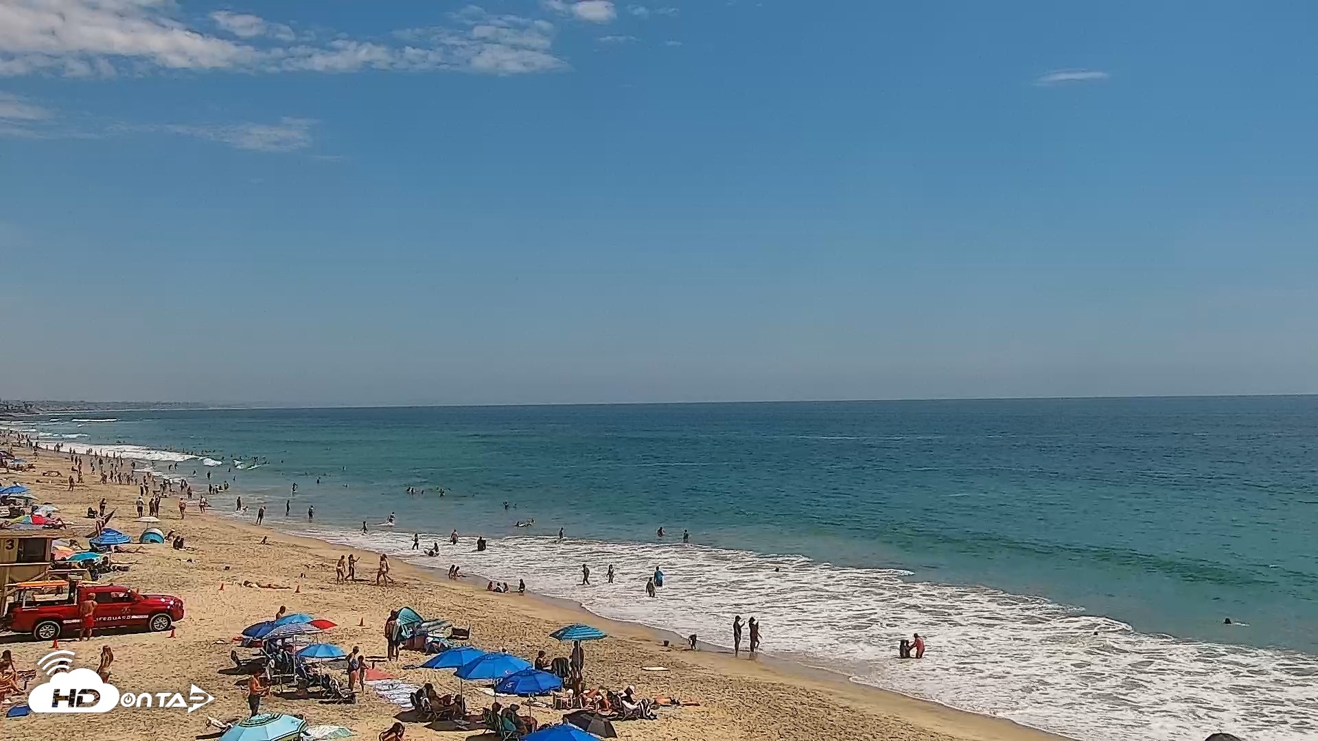 Snapshot of Carlsbad Beach Surf Live Webcam taken Jul 13, 2026, 3:02pm PDT