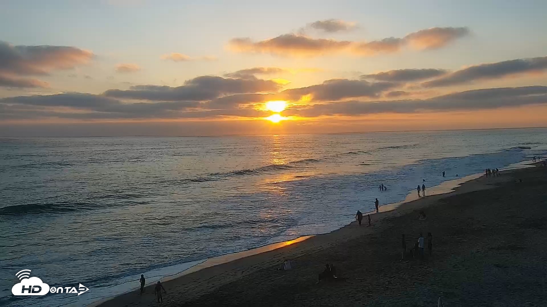 Snapshot of Carlsbad Beach Surf Live Webcam taken Jul 31, 2026, 7:39pm PDT
