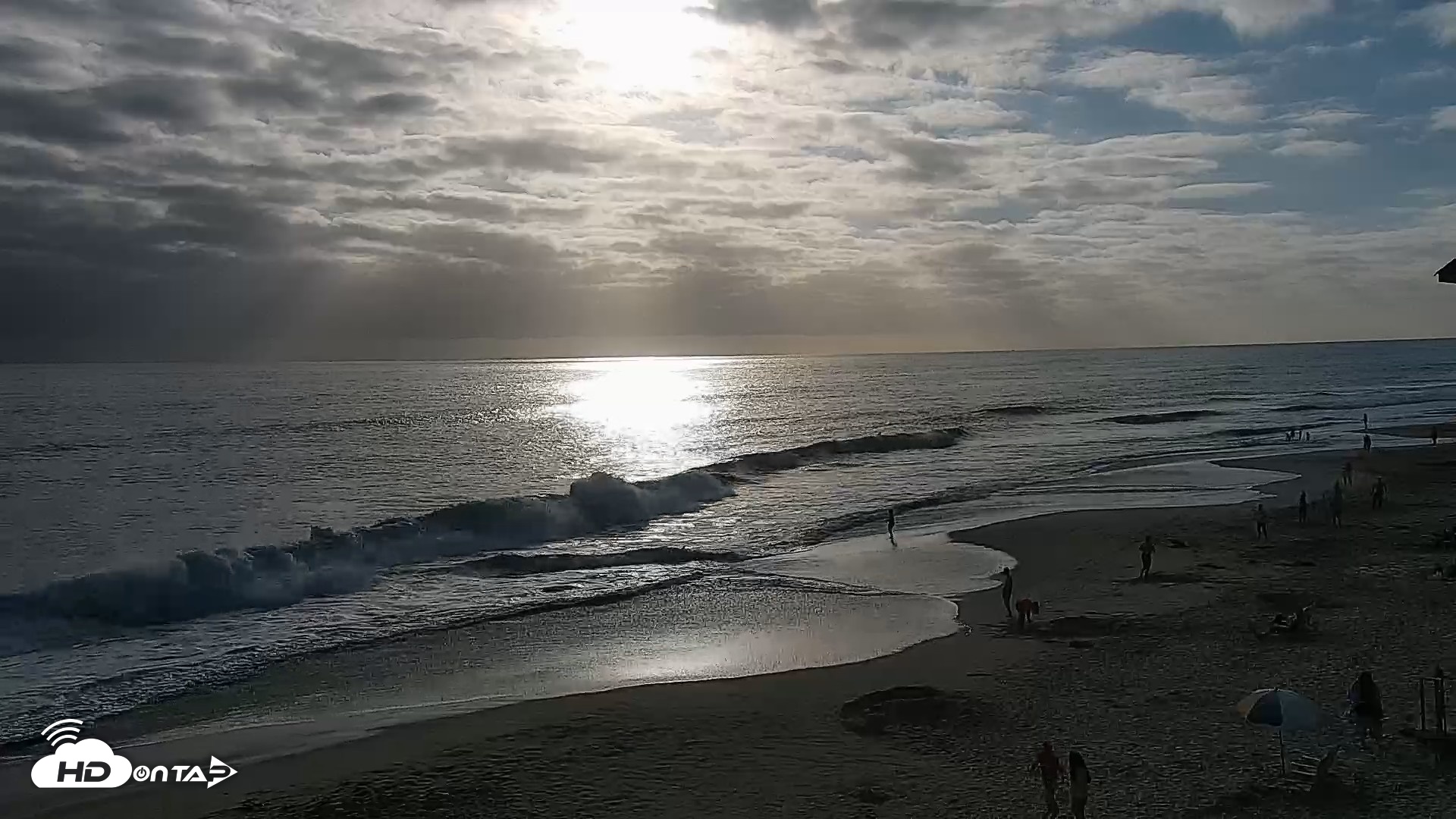 Snapshot of Carlsbad Beach Surf Live Webcam taken Jun 28, 2026, 6:45pm PDT