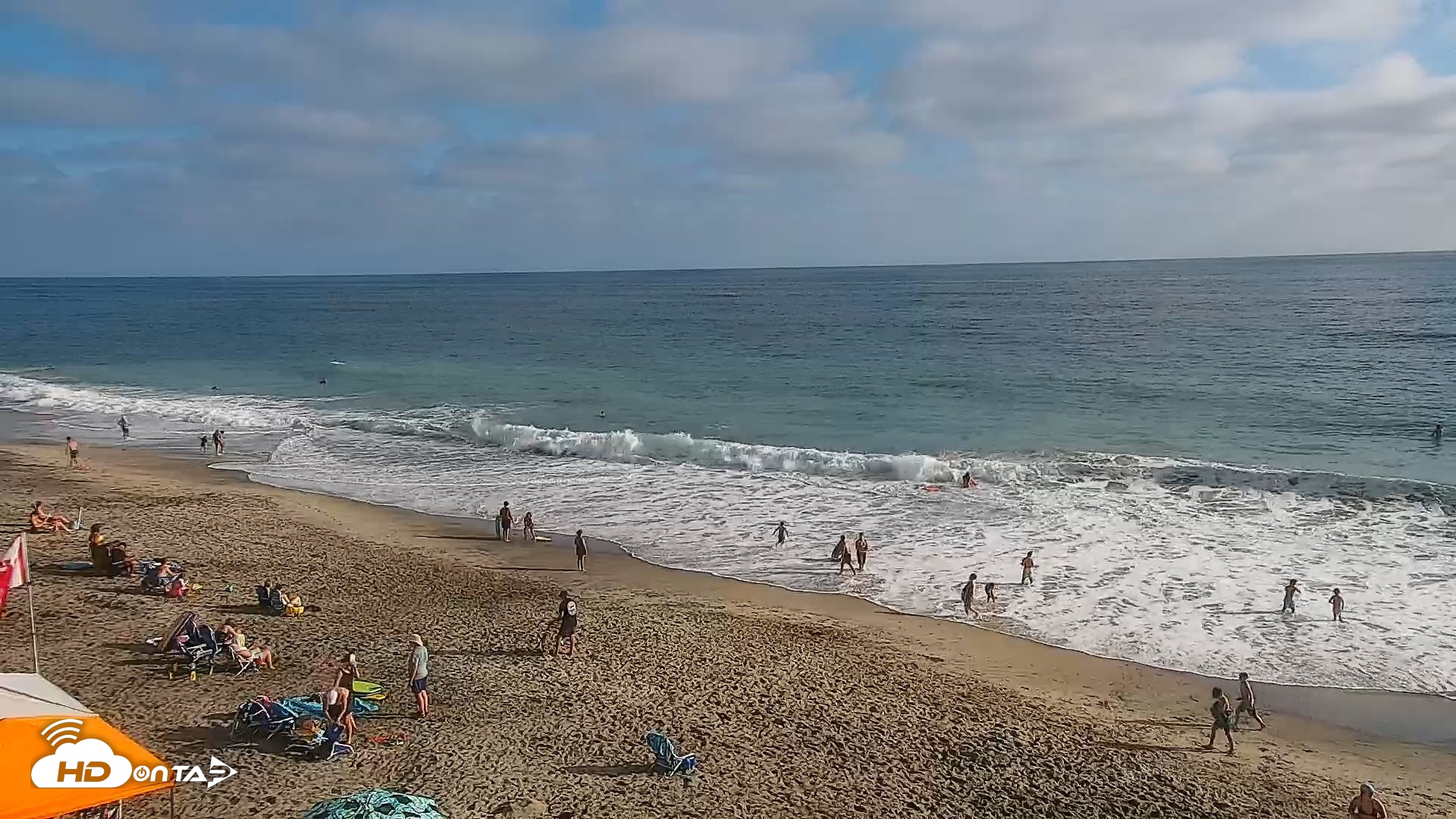 Snapshot of Carlsbad Beach Surf Live Webcam taken Jul 31, 2026, 6:07pm PDT