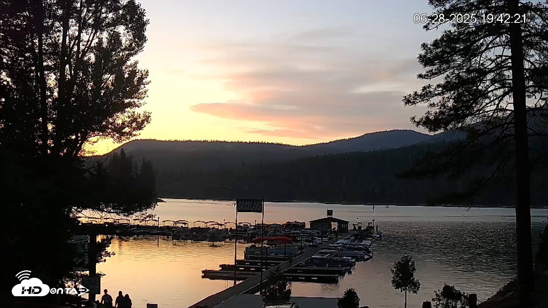 Snapshot of Miller's Landing Resort on Bass Lake taken Jun 28, 2025, 8:42pm PDT