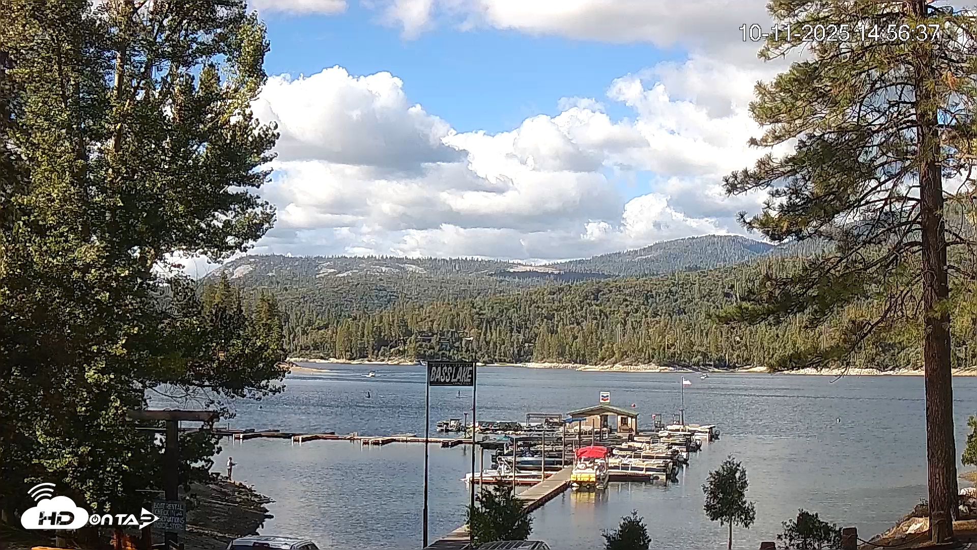 Snapshot of Miller's Landing Resort on Bass Lake Live Webcam taken Oct 11, 2025, 3:57pm PDT