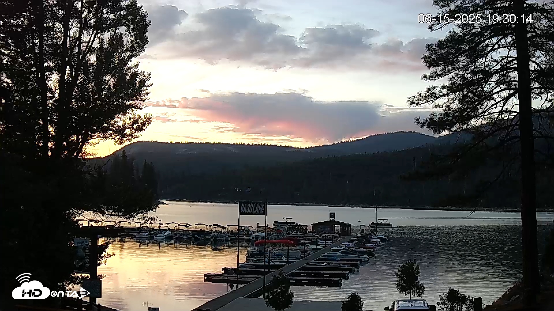 Snapshot of Miller's Landing Resort on Bass Lake taken Jun 15, 2025, 8:30pm PDT